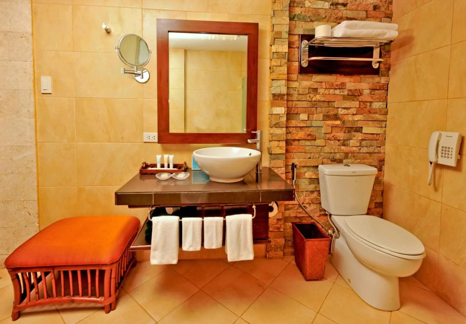 Toilet in Costabella Tropical Beach Hotel