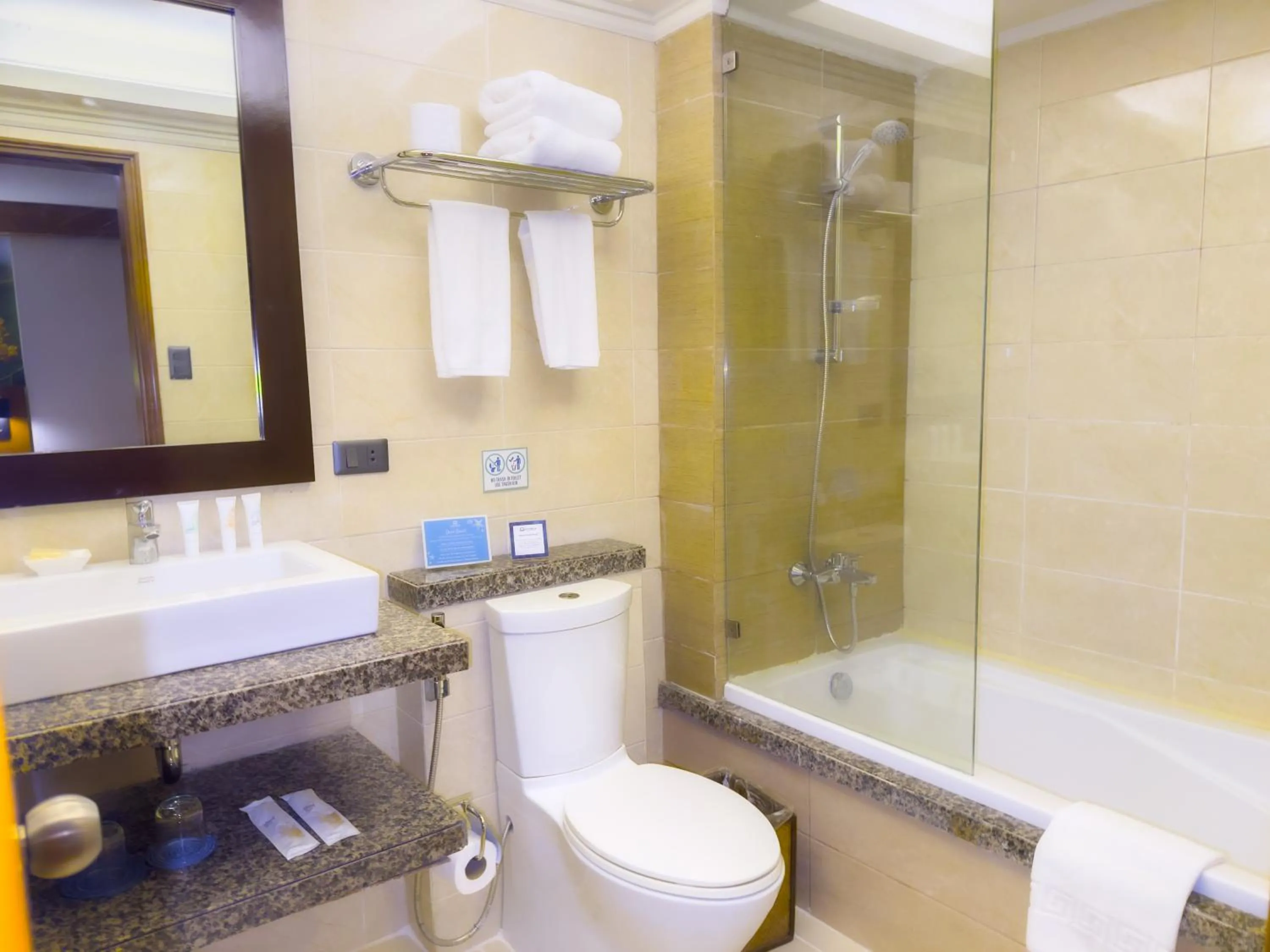 Shower in Costabella Tropical Beach Hotel