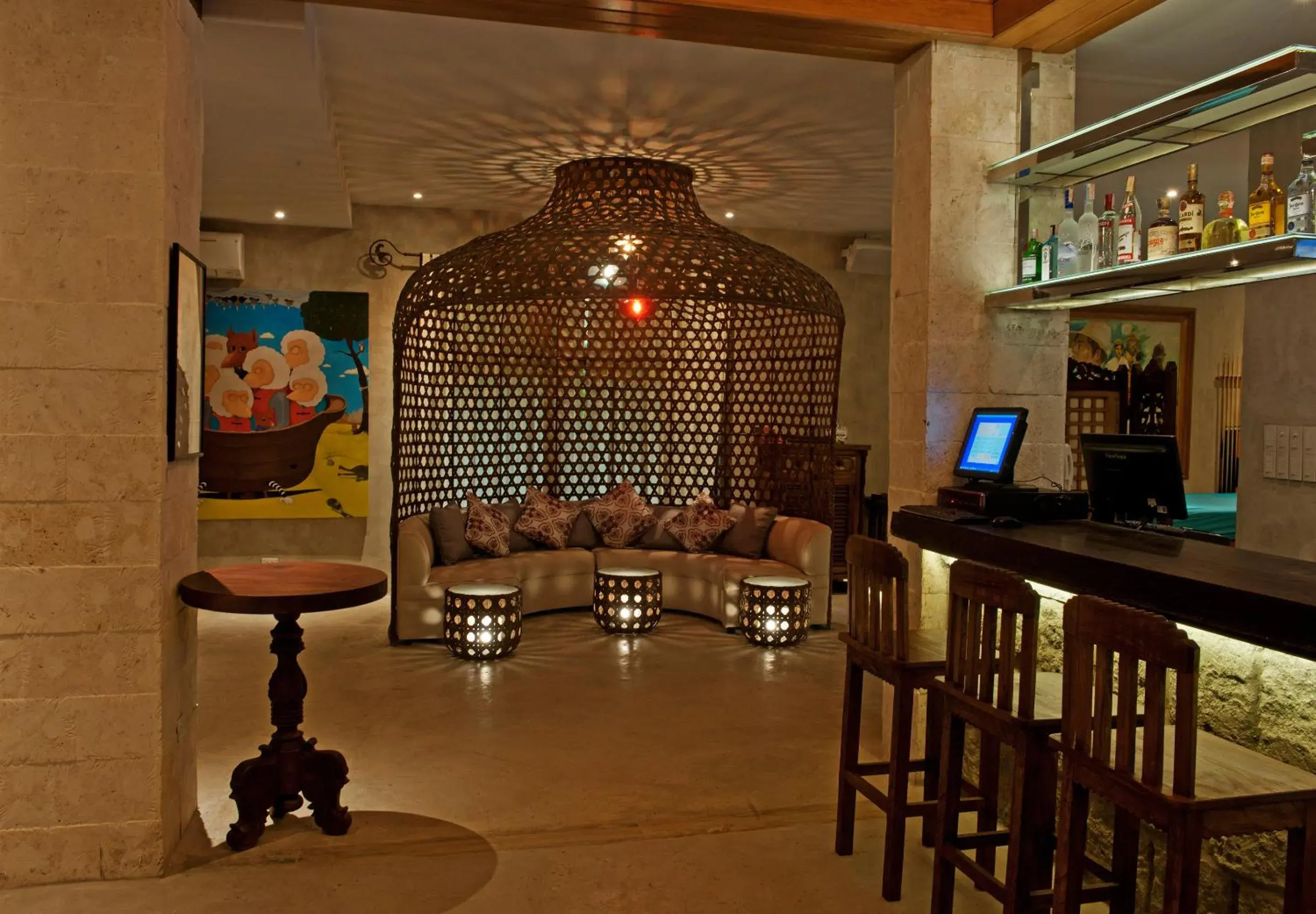 Lounge or bar in Costabella Tropical Beach Hotel Lounge or bar in Costabella Tropical Beach Hotel