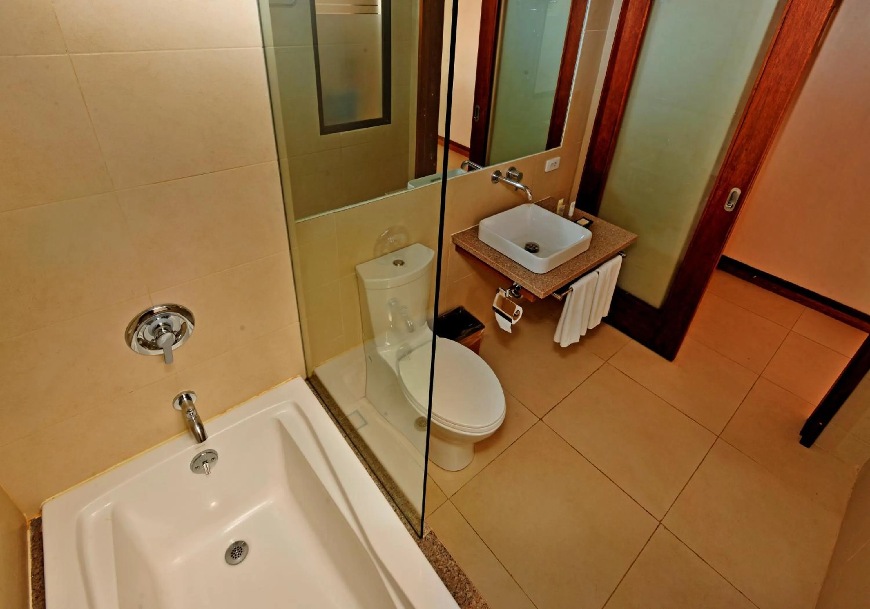 Toilet in Costabella Tropical Beach Hotel