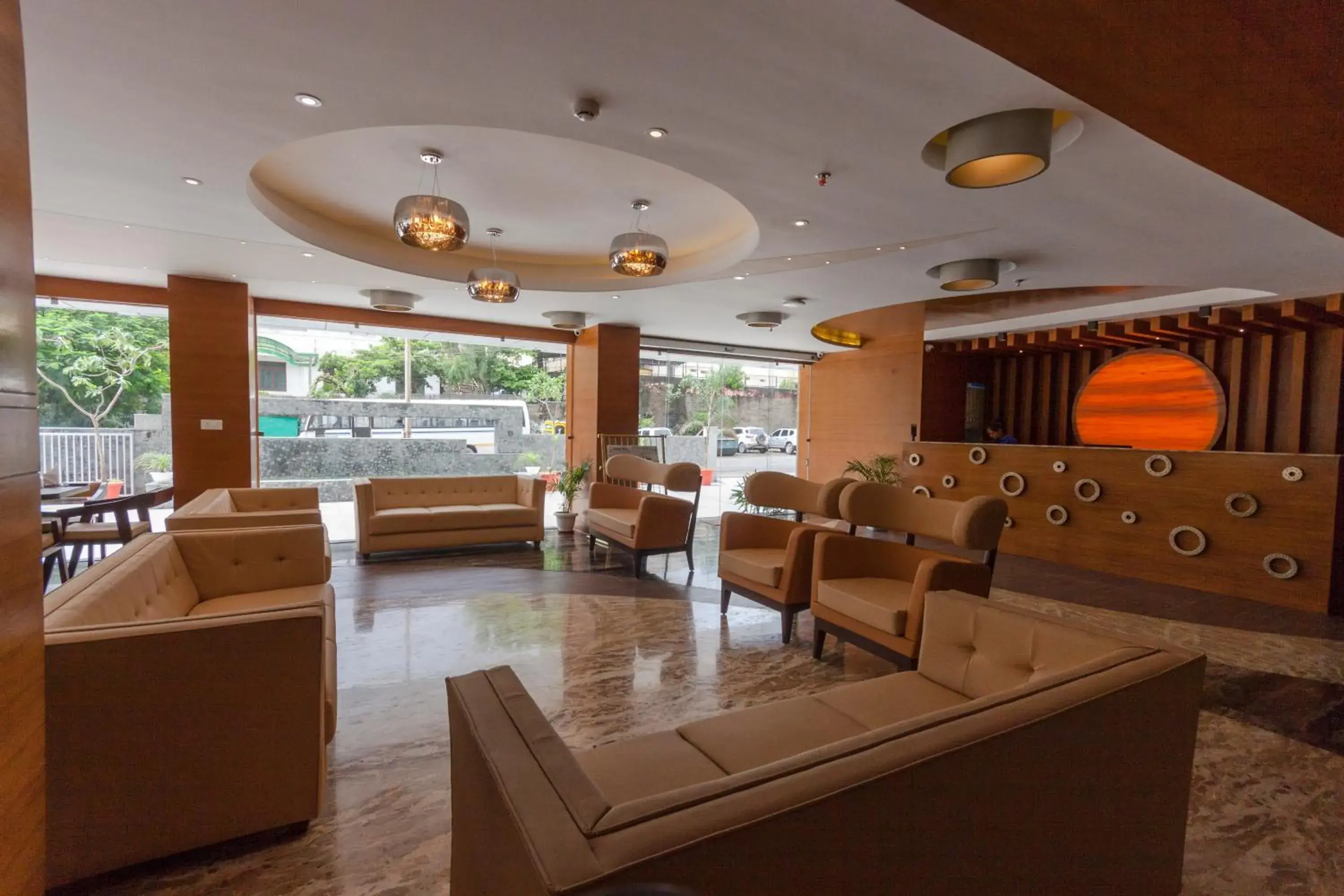 Lobby or reception in Hotel Udai Median Lobby or reception in Hotel Udai Median