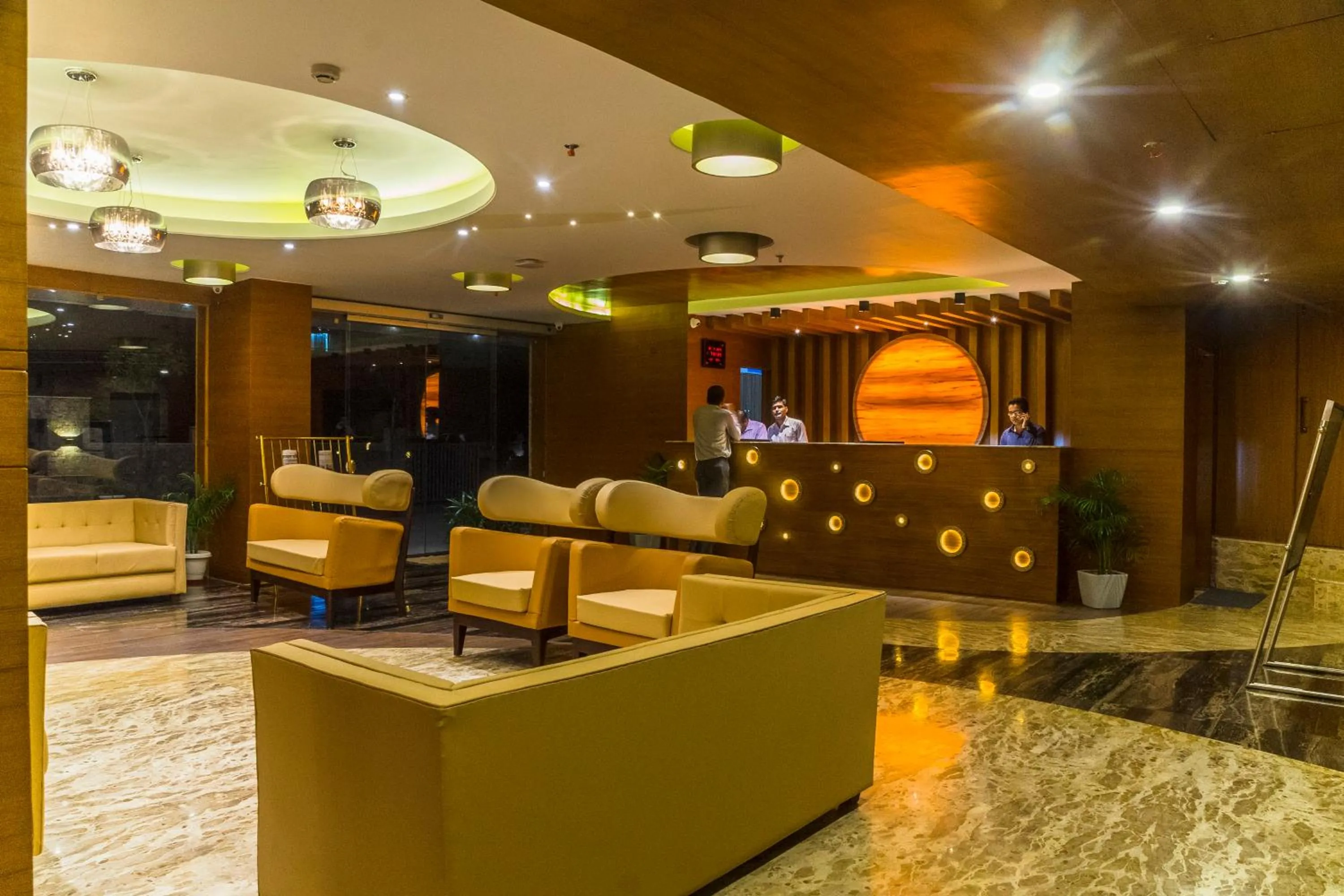 Lobby or reception in Hotel Udai Median