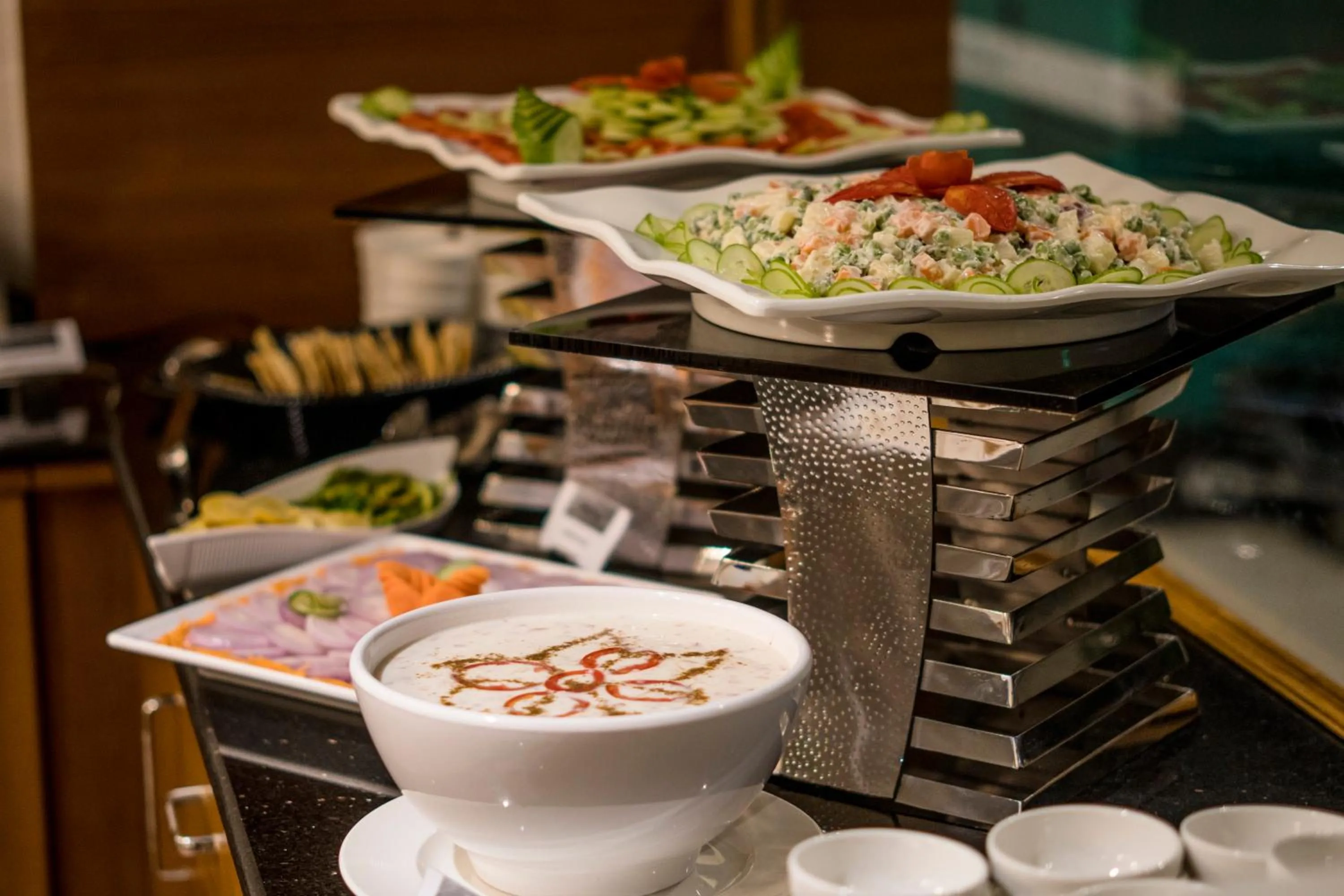 Food close-up in Hotel Udai Median