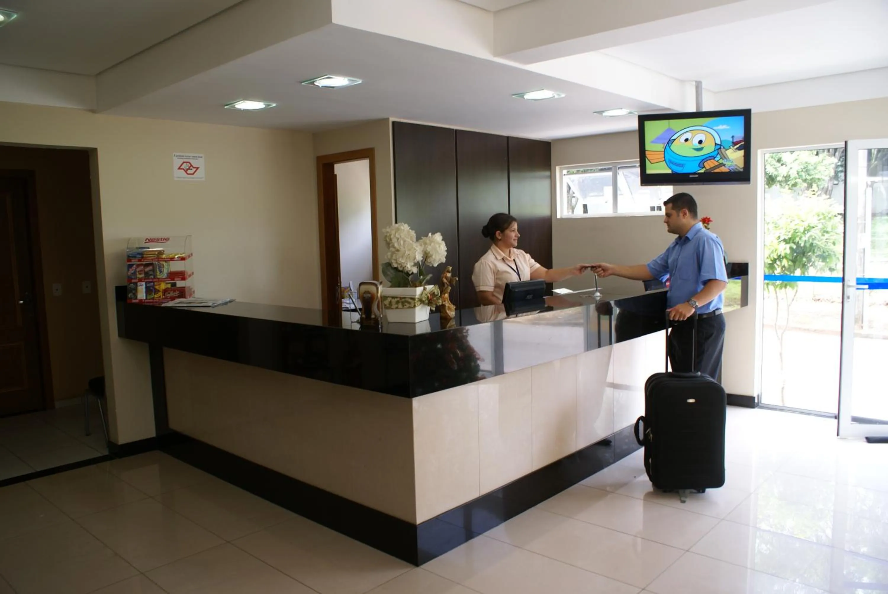 Lobby or reception in Cristal Palace Inn