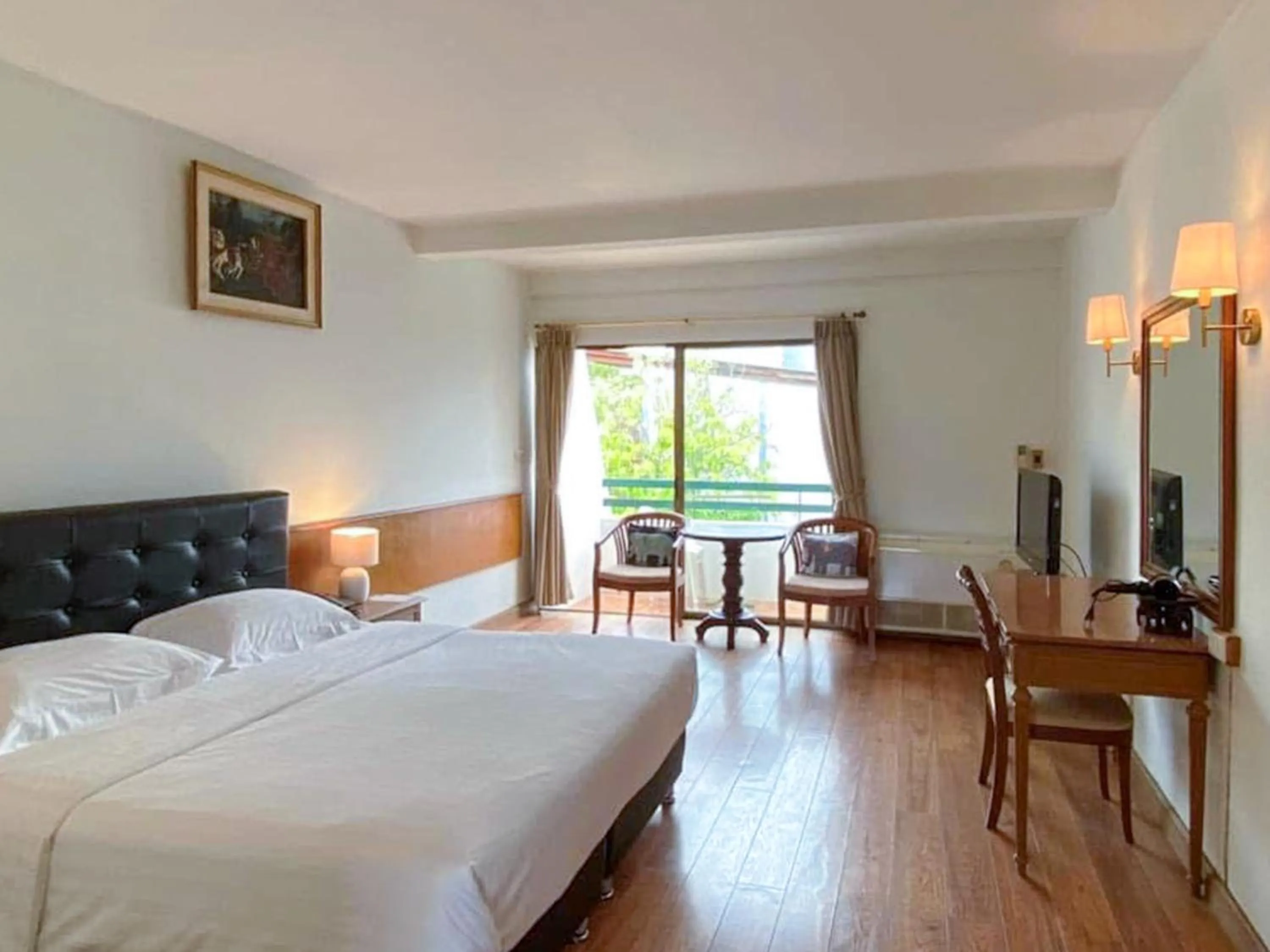 Bed in Sirin Hotel Hua Hin