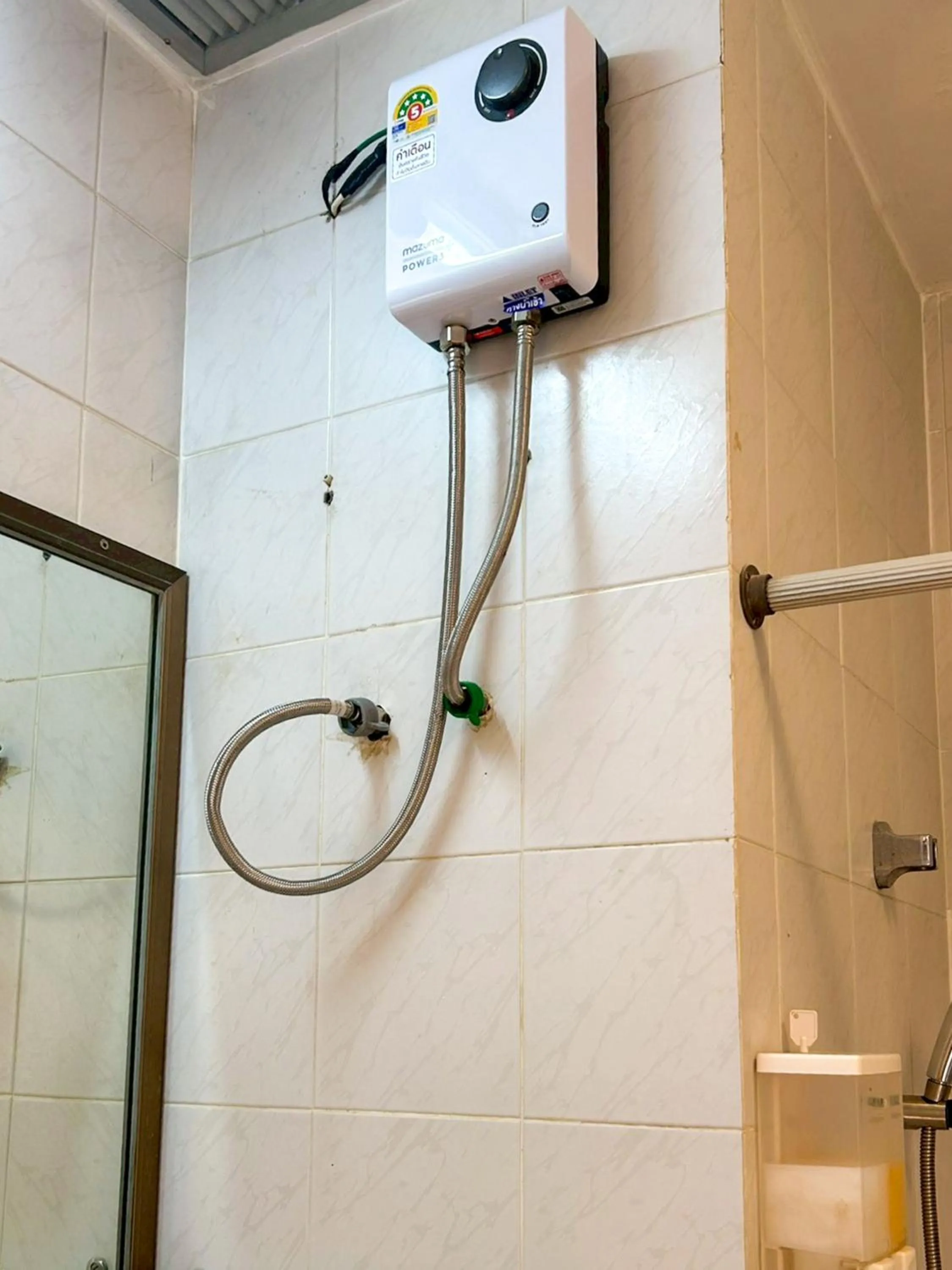 Shower in Sirin Hotel Hua Hin