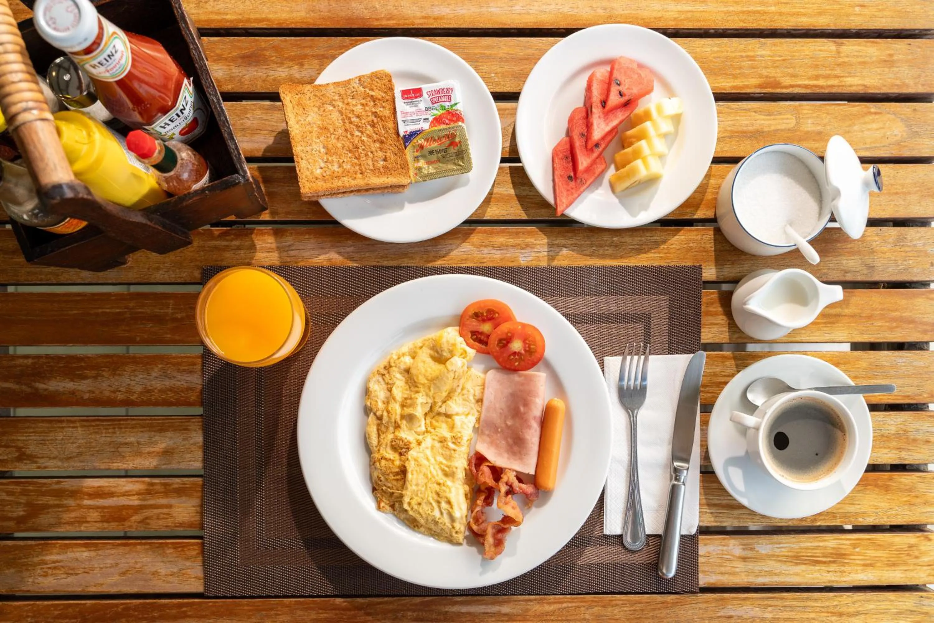 Breakfast in Sirin Hotel Hua Hin