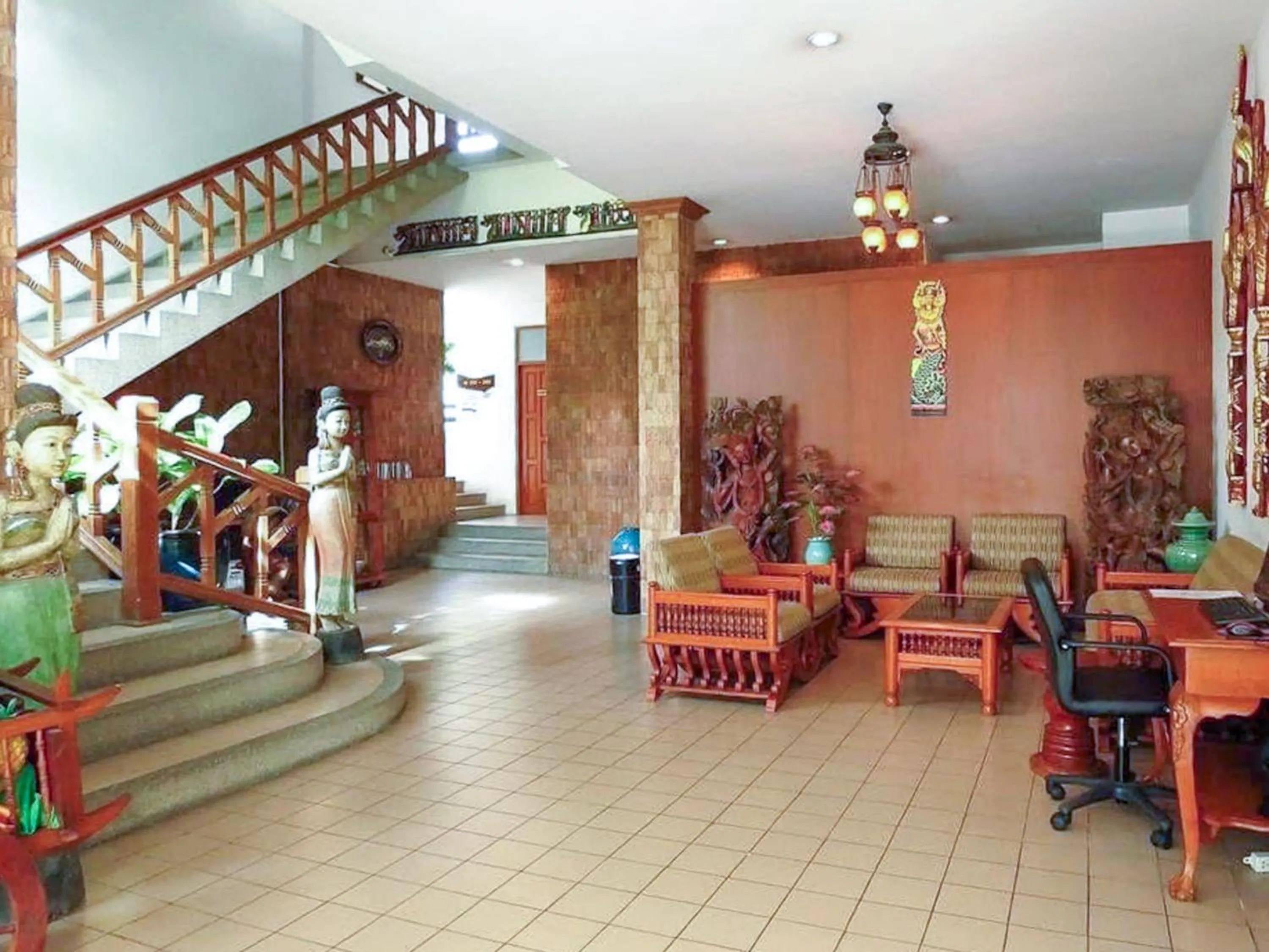 Seating area in Sirin Hotel Hua Hin