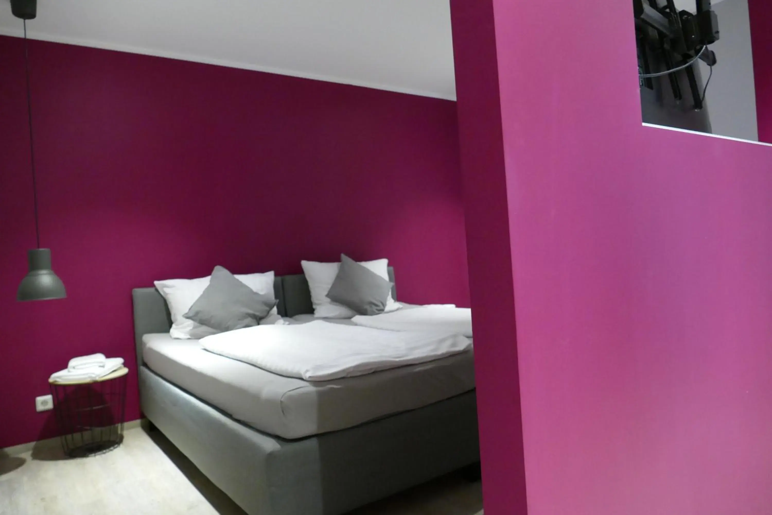 Twin Room with Private Bathroom in Pension Dortmund Messe Twin Room with Private Bathroom in Pension Dortmund Messe