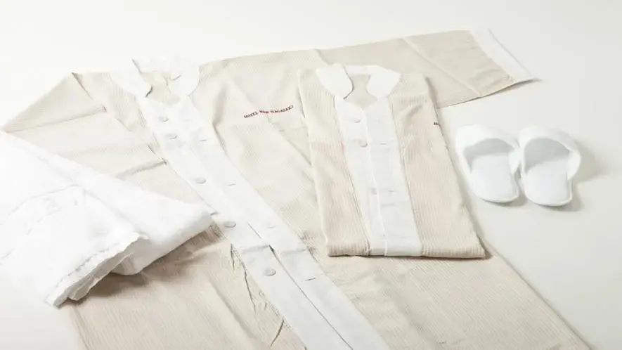 Bed in Hotel New Nagasaki Bed in Hotel New Nagasaki