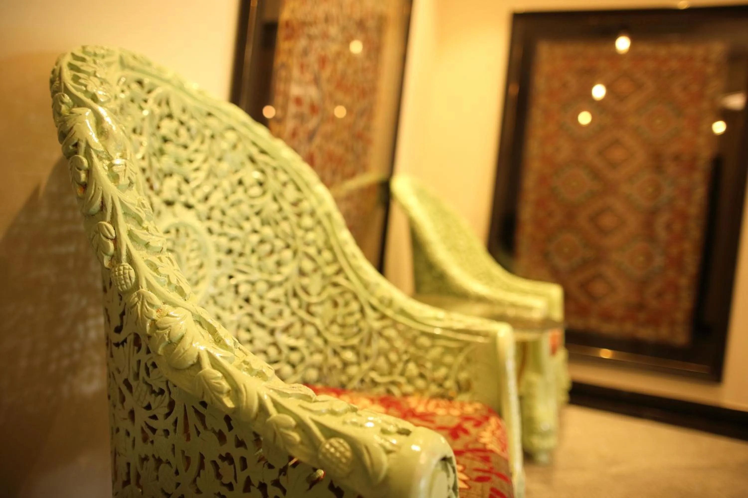 Seating area in Hotel Villa Highnest - Oragadam -Sriperumbudur