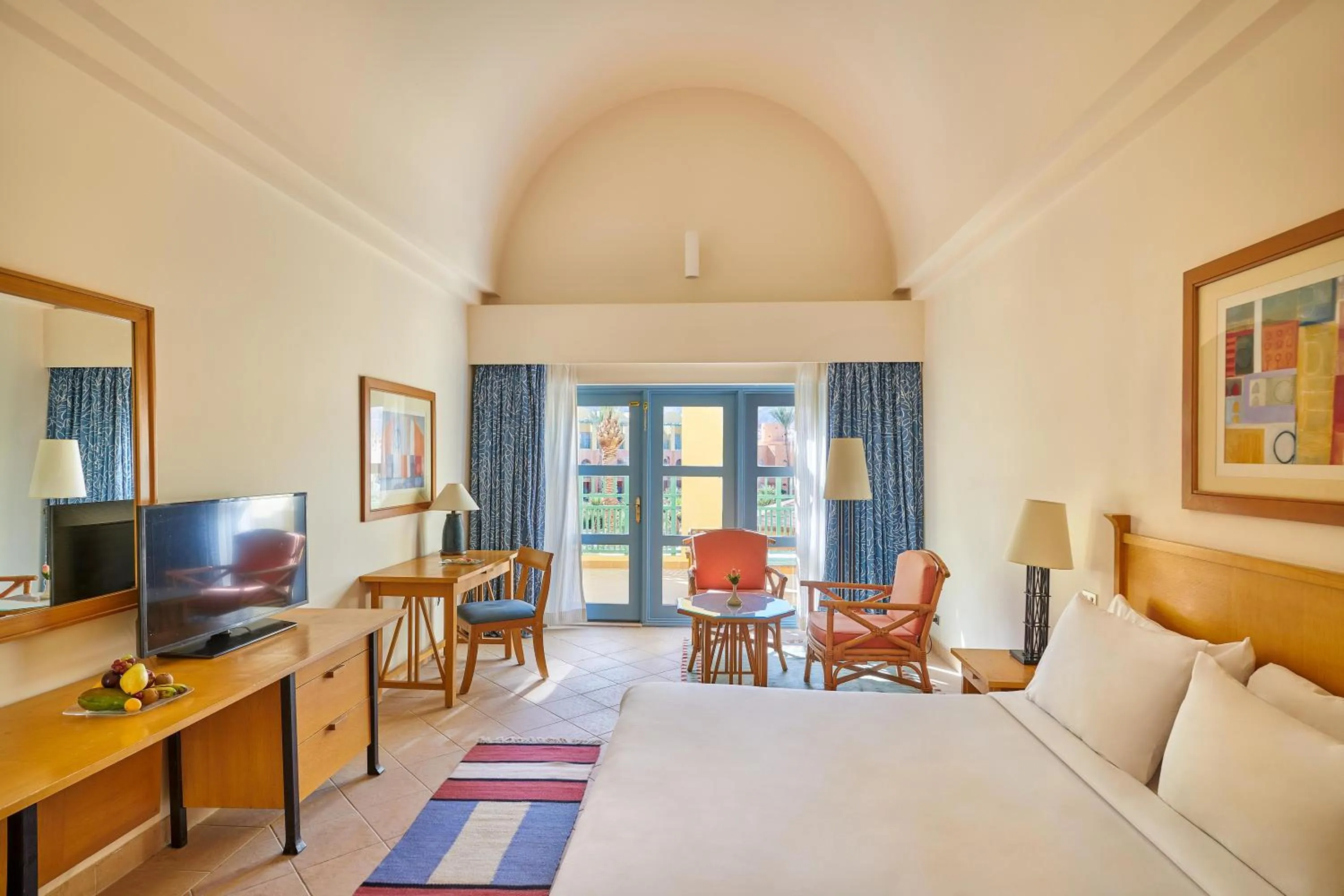 Bed in Strand Beach Resort