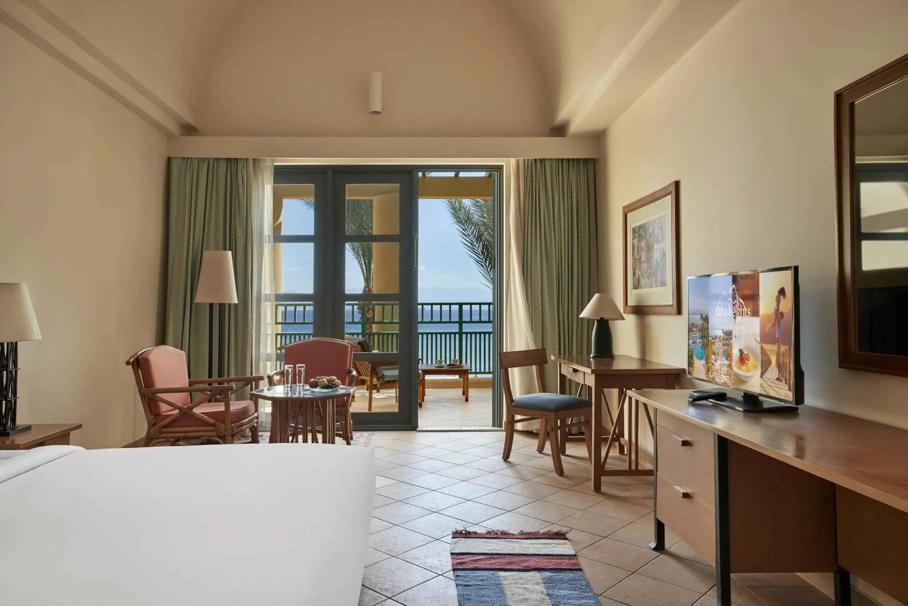 View (from property/room), Bed in Strand Beach Resort