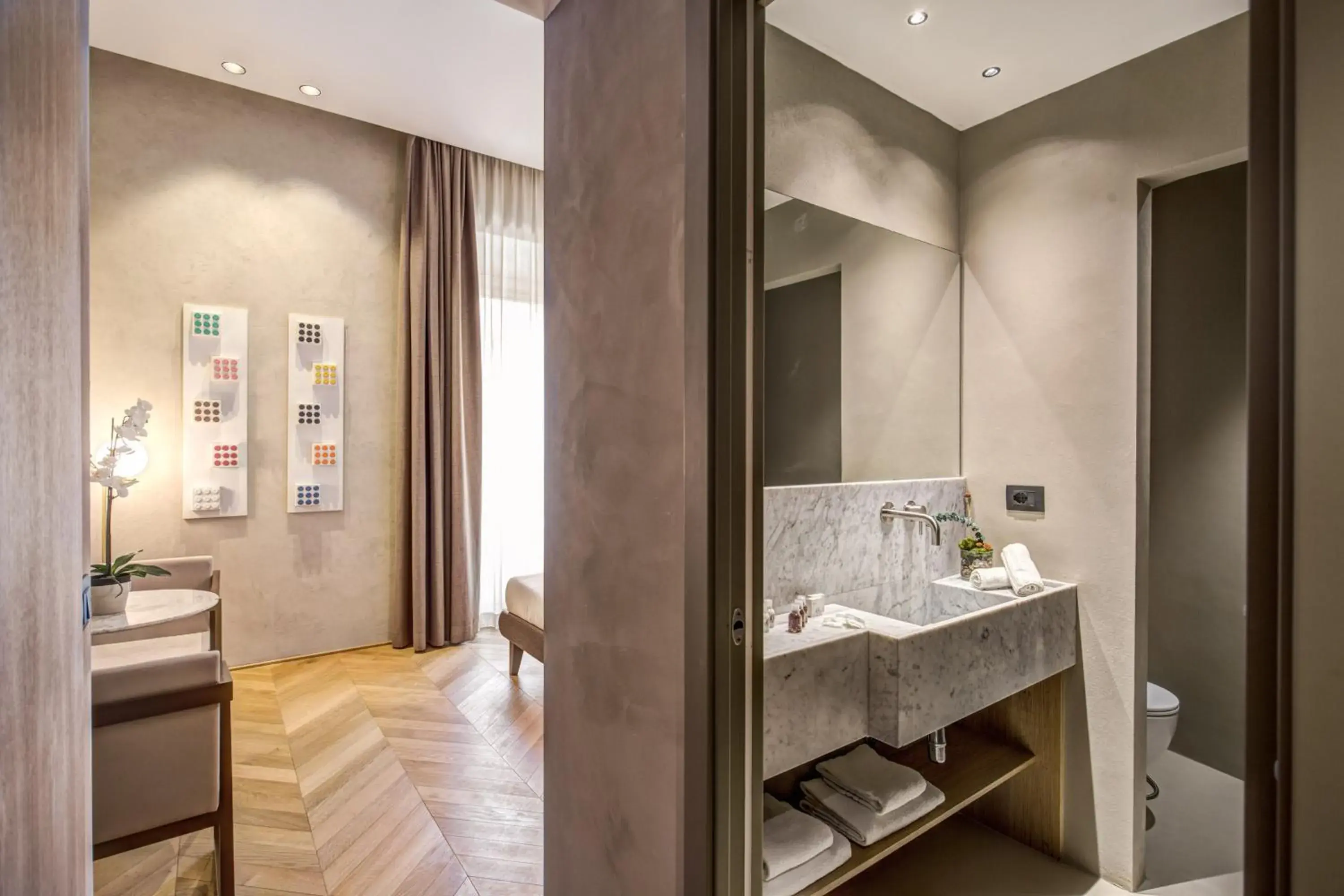 Photo of the whole room, Bed in G55 Design Hotel Photo of the whole room, Bed in G55 Design Hotel