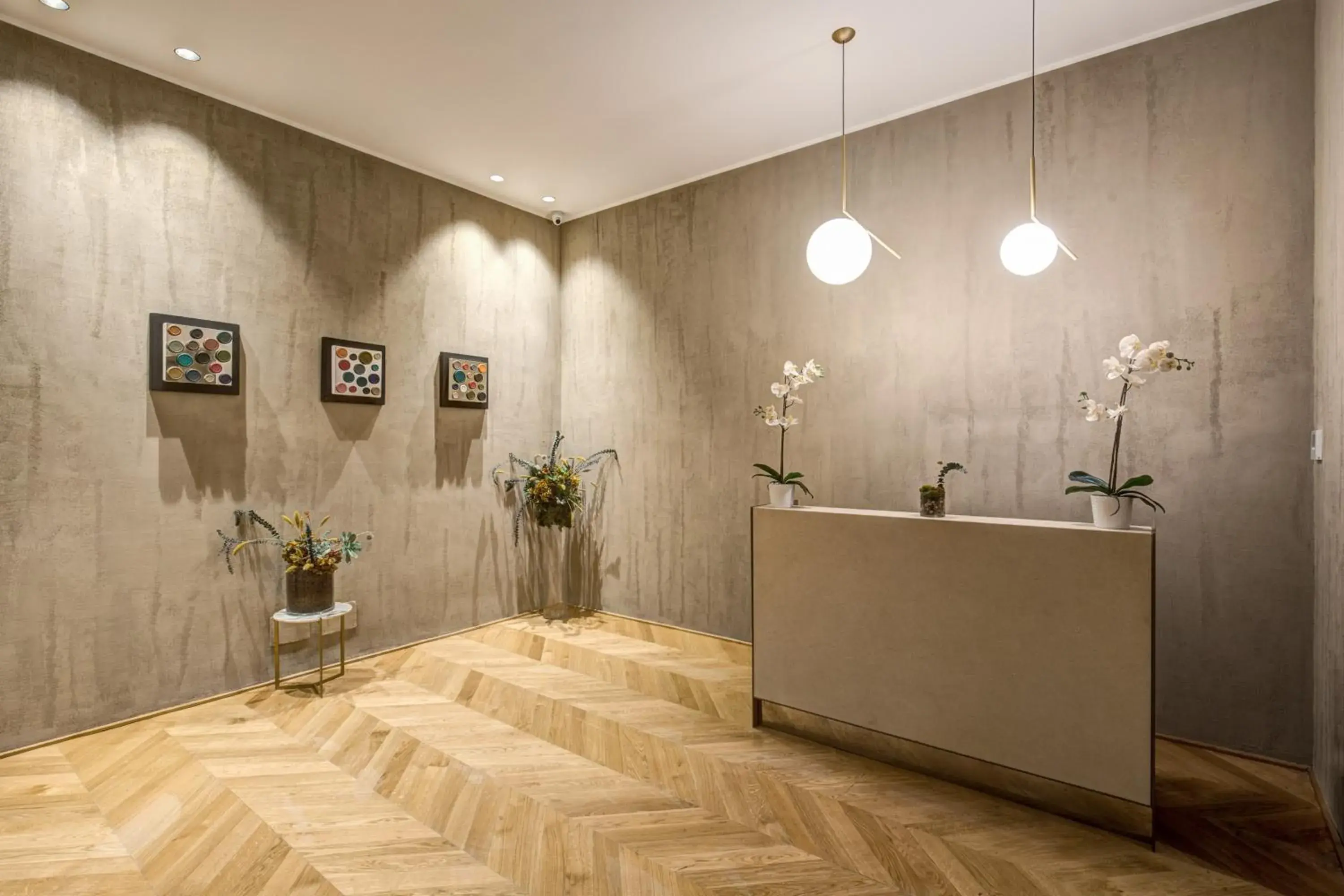 Lobby or reception in G55 Design Hotel Lobby or reception in G55 Design Hotel