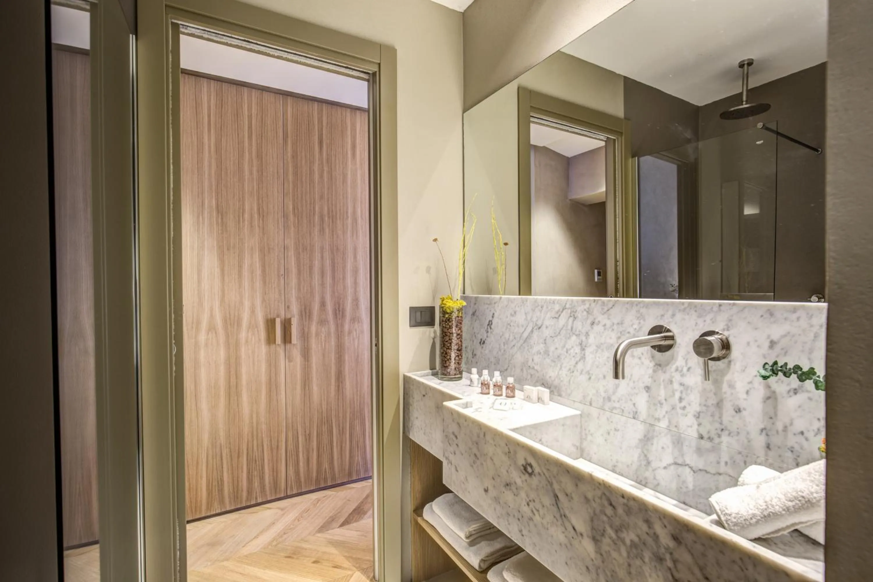 Bathroom in G55 Design Hotel