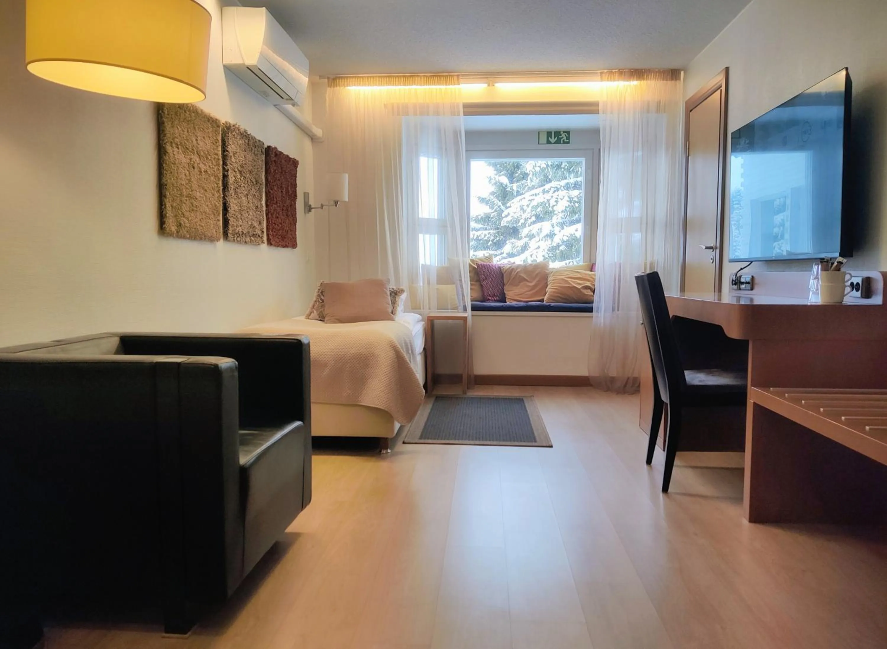 Photo of the whole room, Bed in Hotel Aateli Lakeside