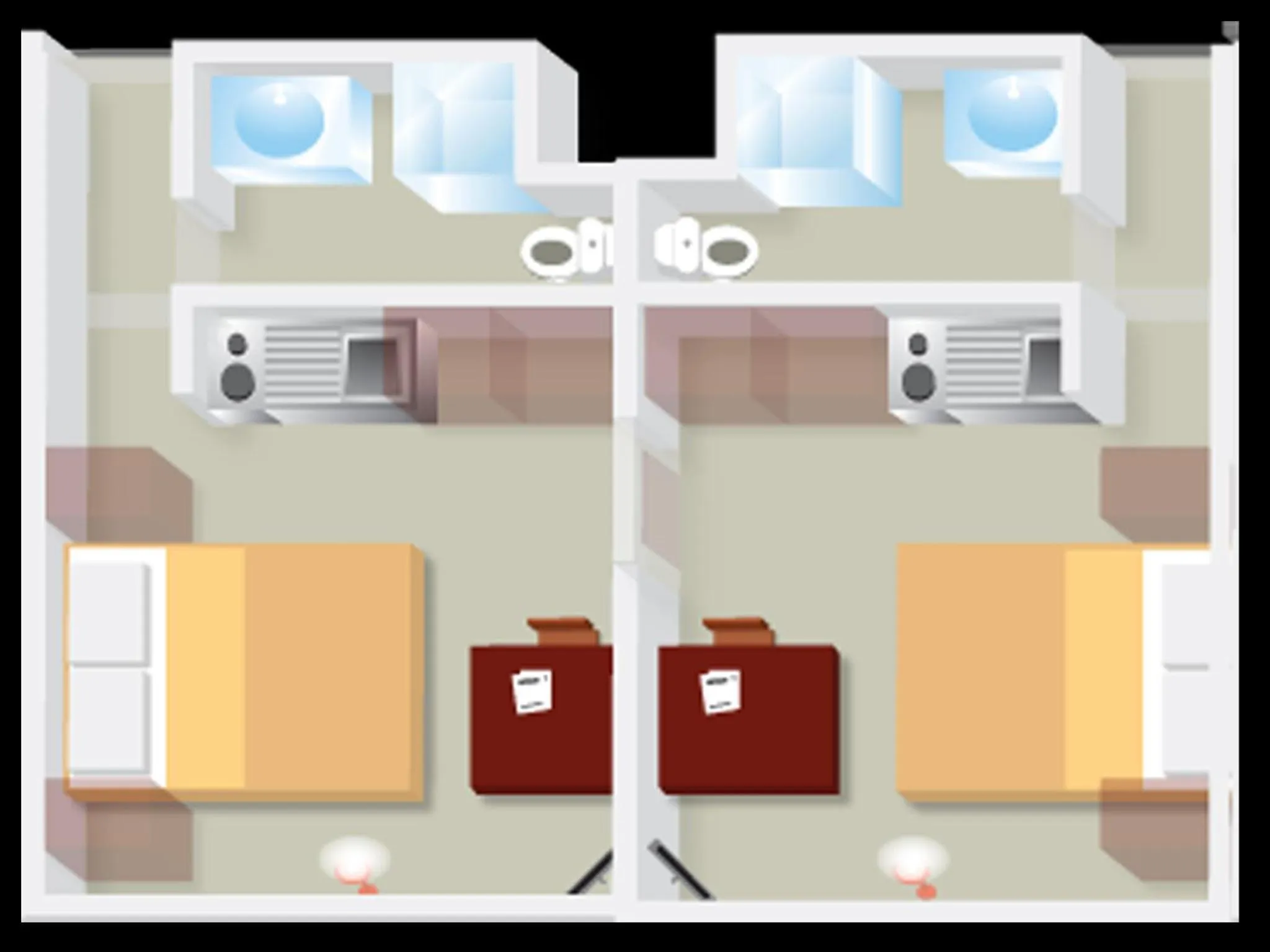 Bedroom in L'aparthoteL LhL