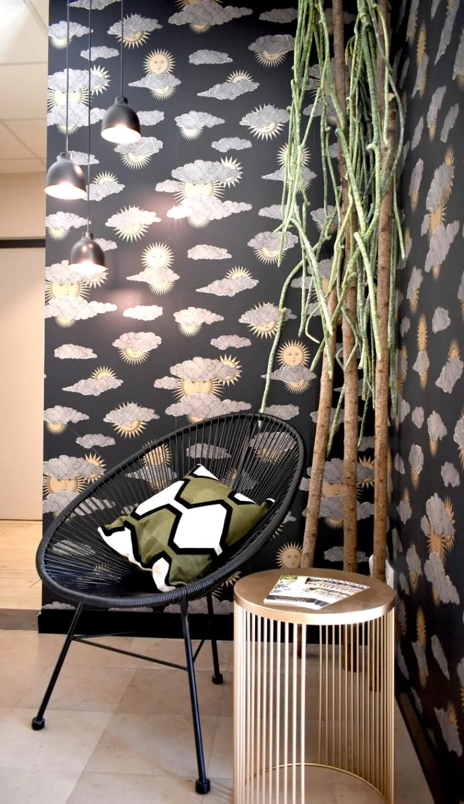 Lobby or reception in L'aparthoteL LhL