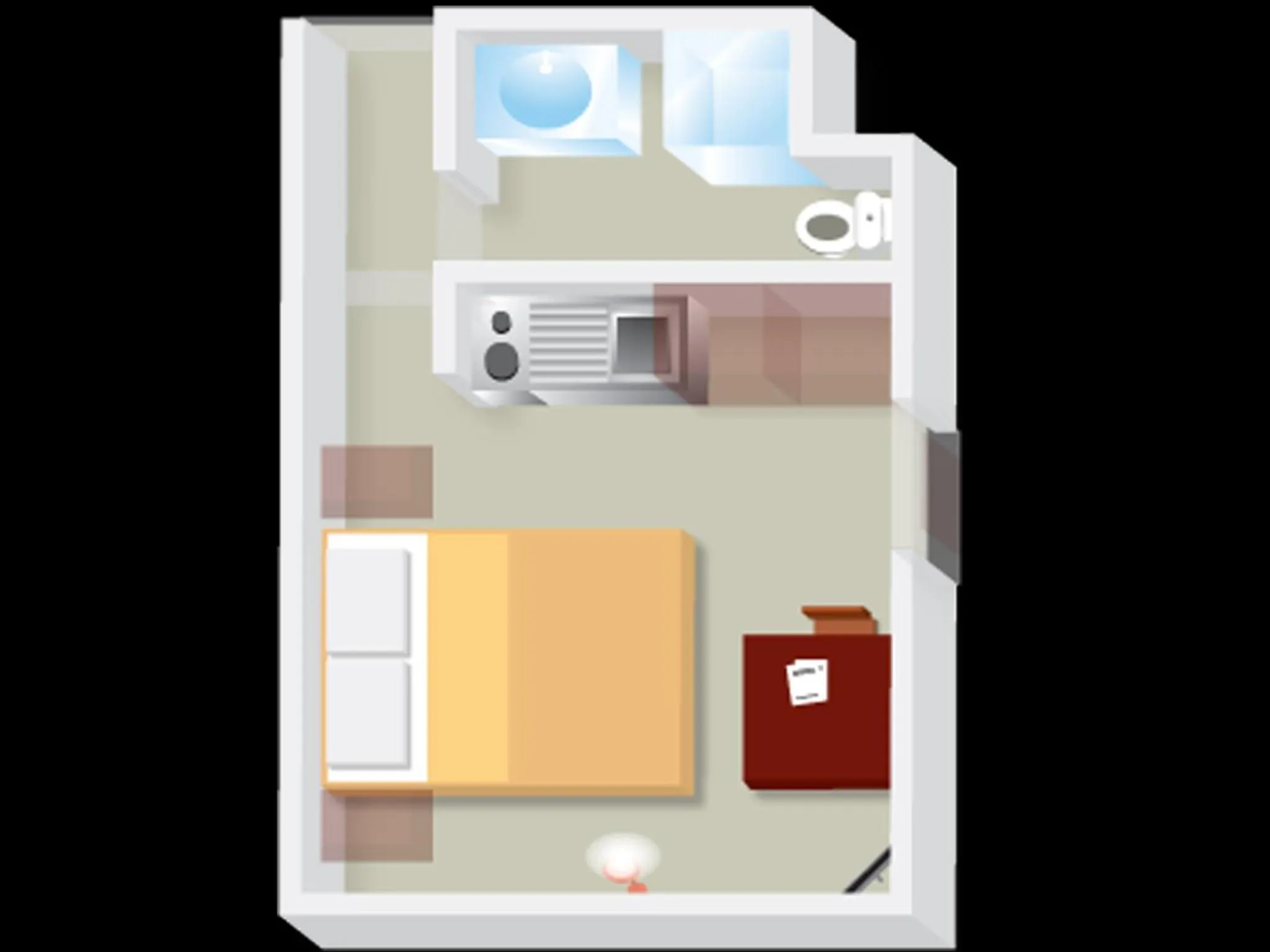 Bedroom in L'aparthoteL LhL