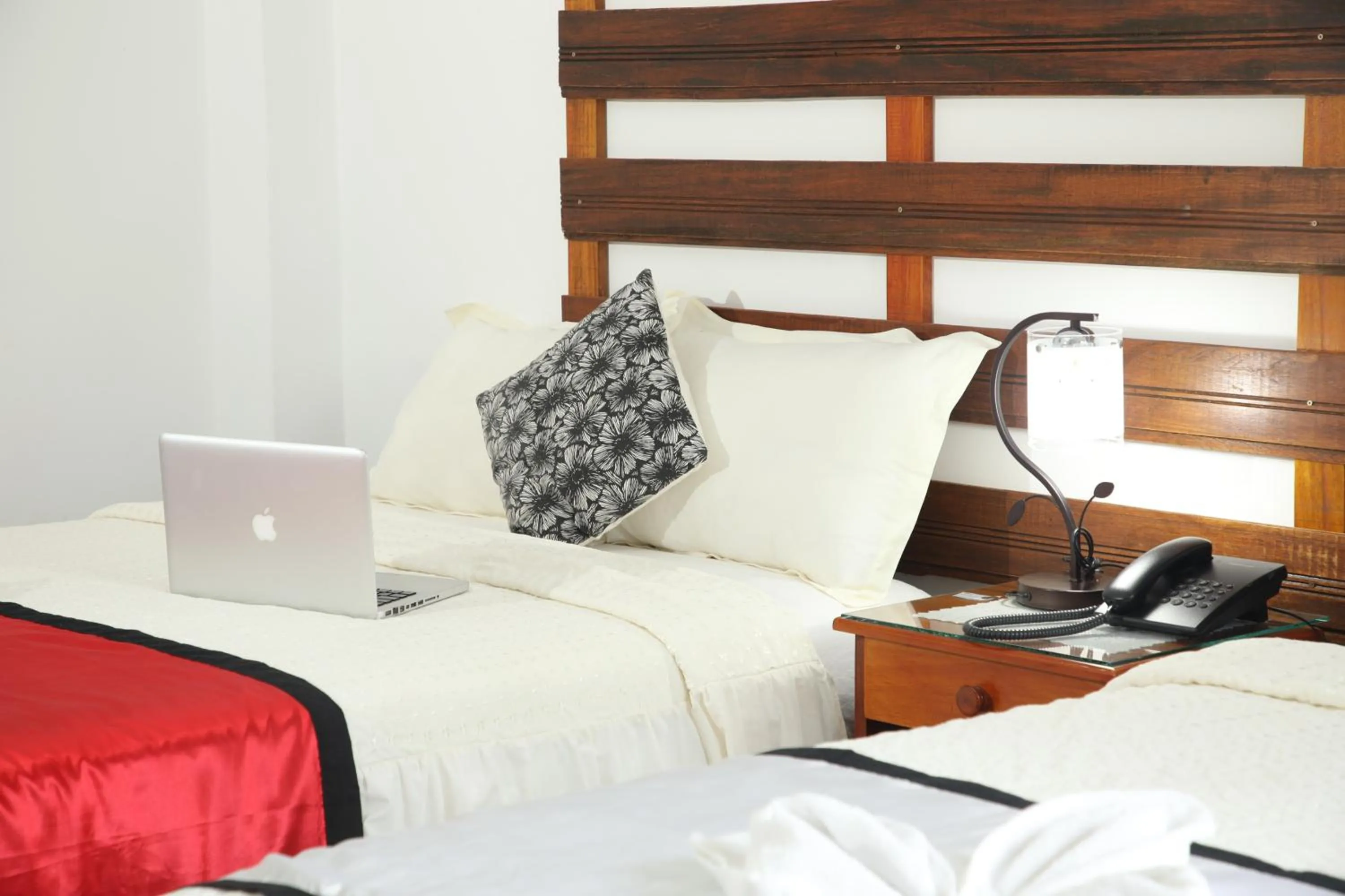 Bed in Hotel Rulman