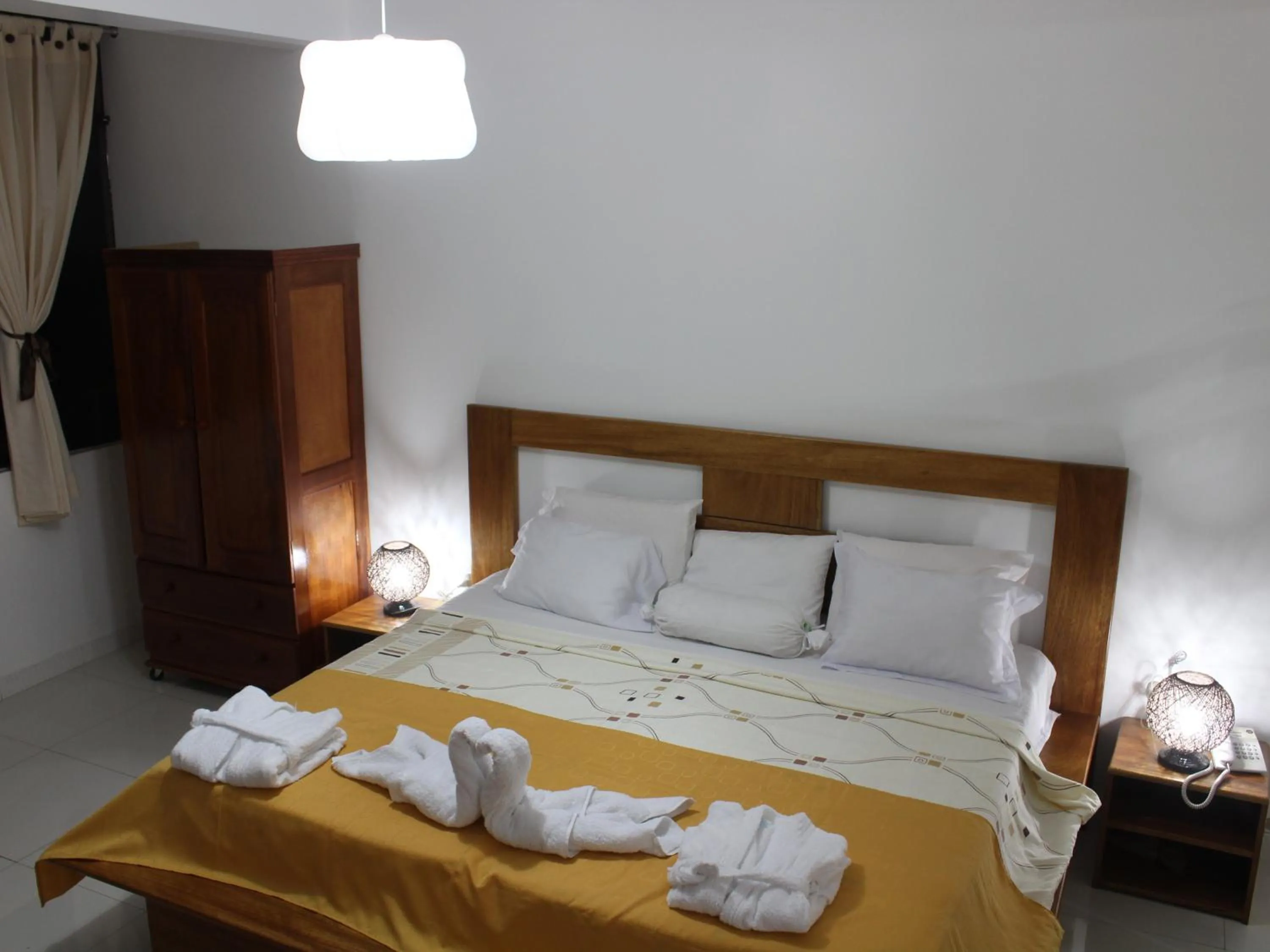 Bed in Hotel Rulman