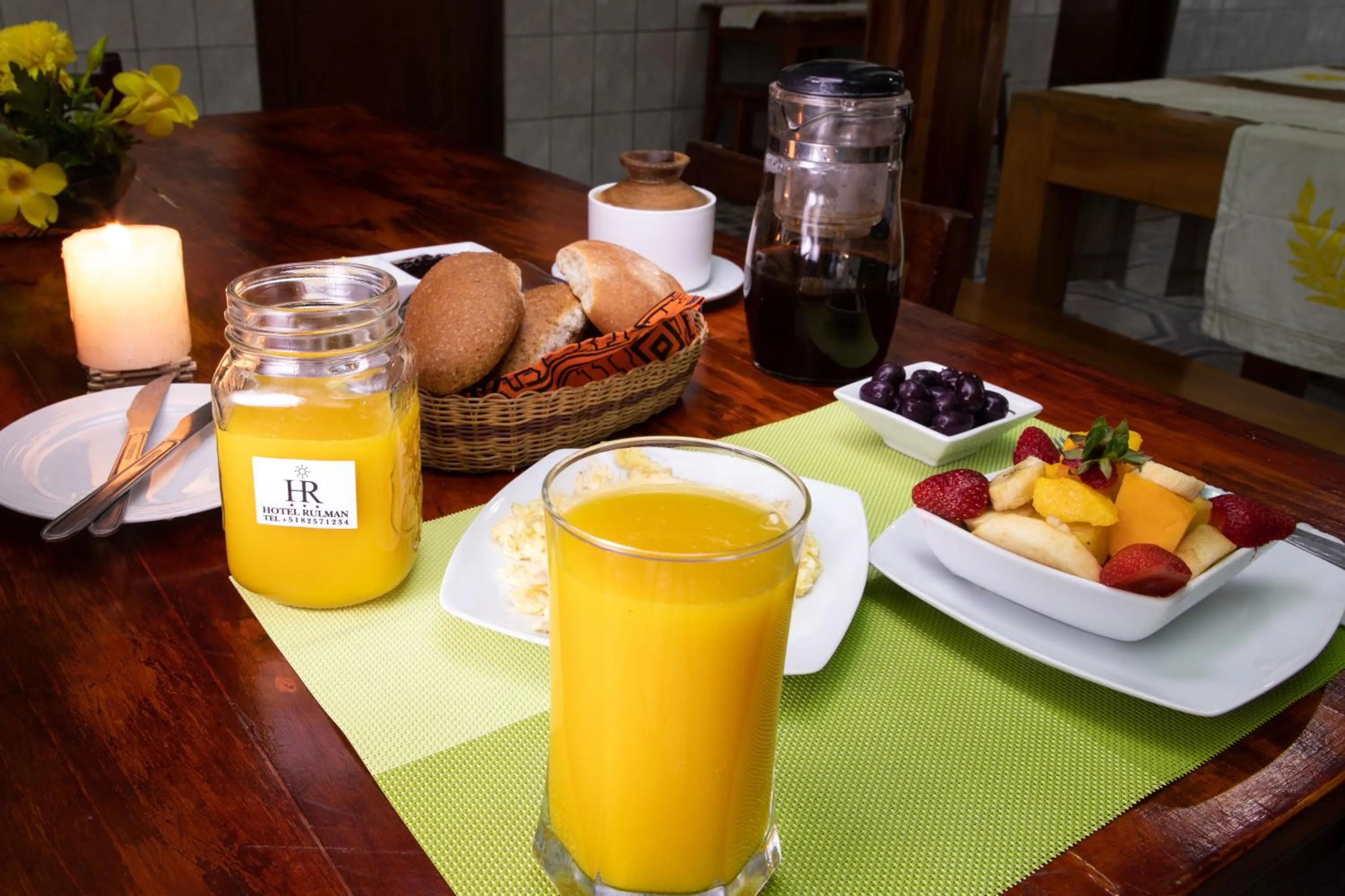 Breakfast in Hotel Rulman