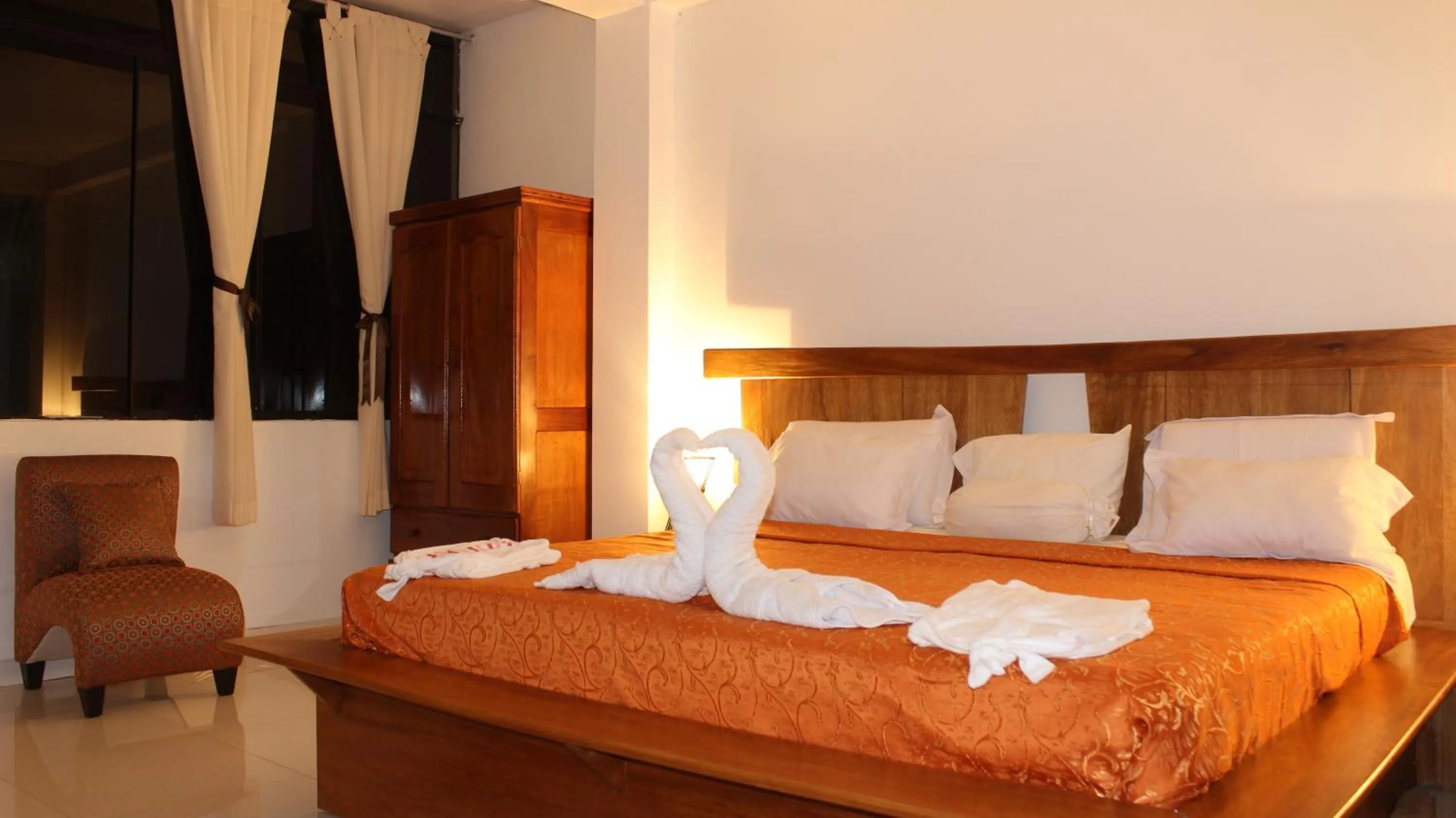Bed in Hotel Rulman