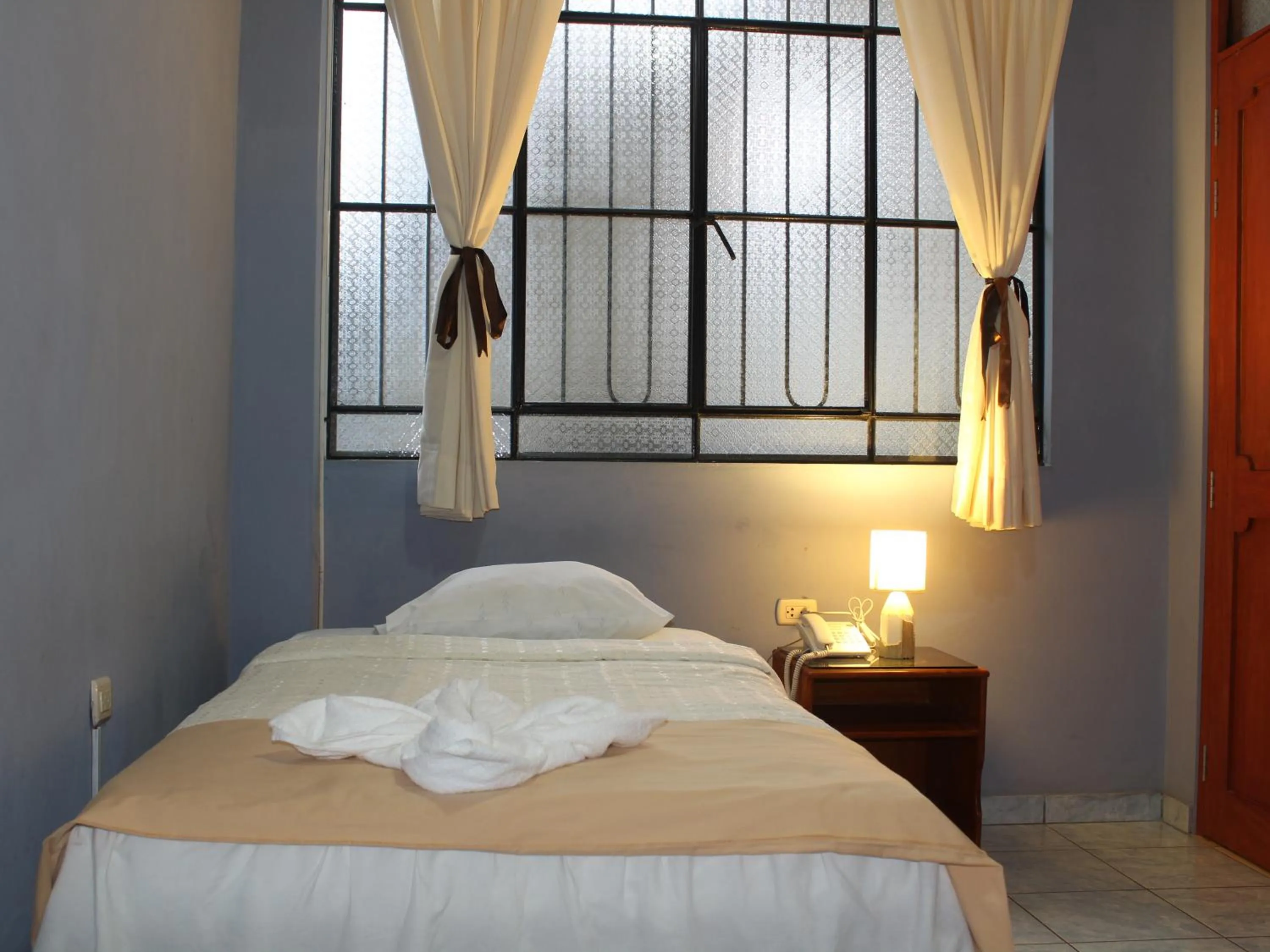 Bed in Hotel Rulman
