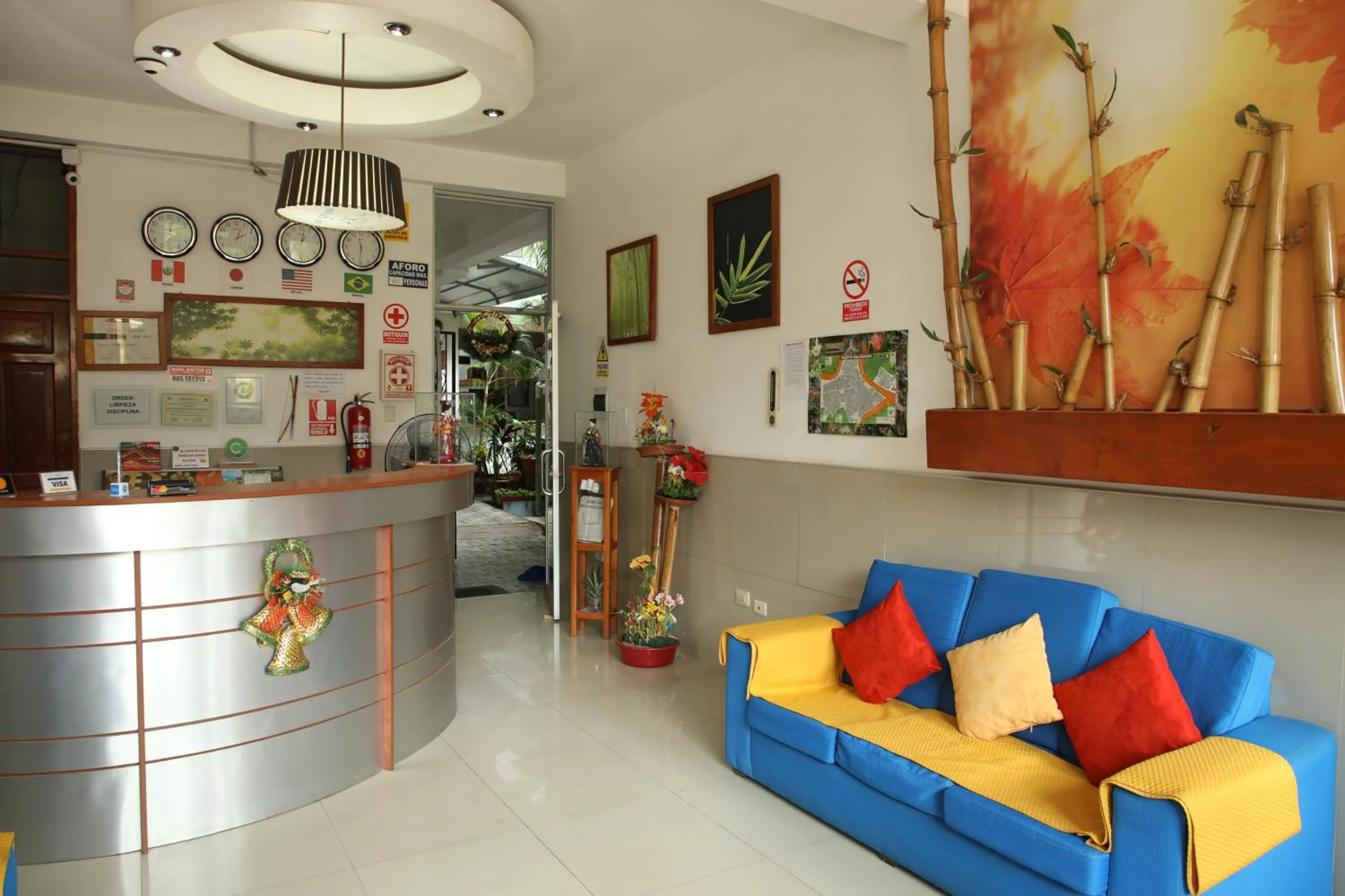 Lobby or reception in Hotel Rulman
