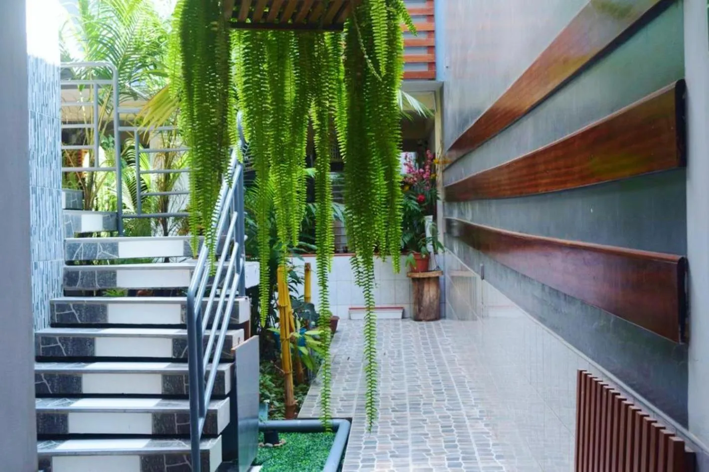 Garden in Hotel Rulman
