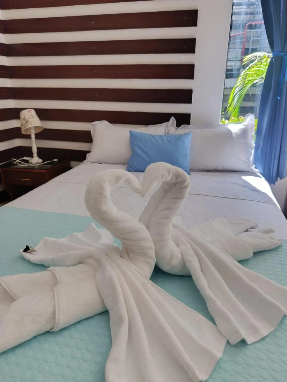 Bed in Hotel Rulman