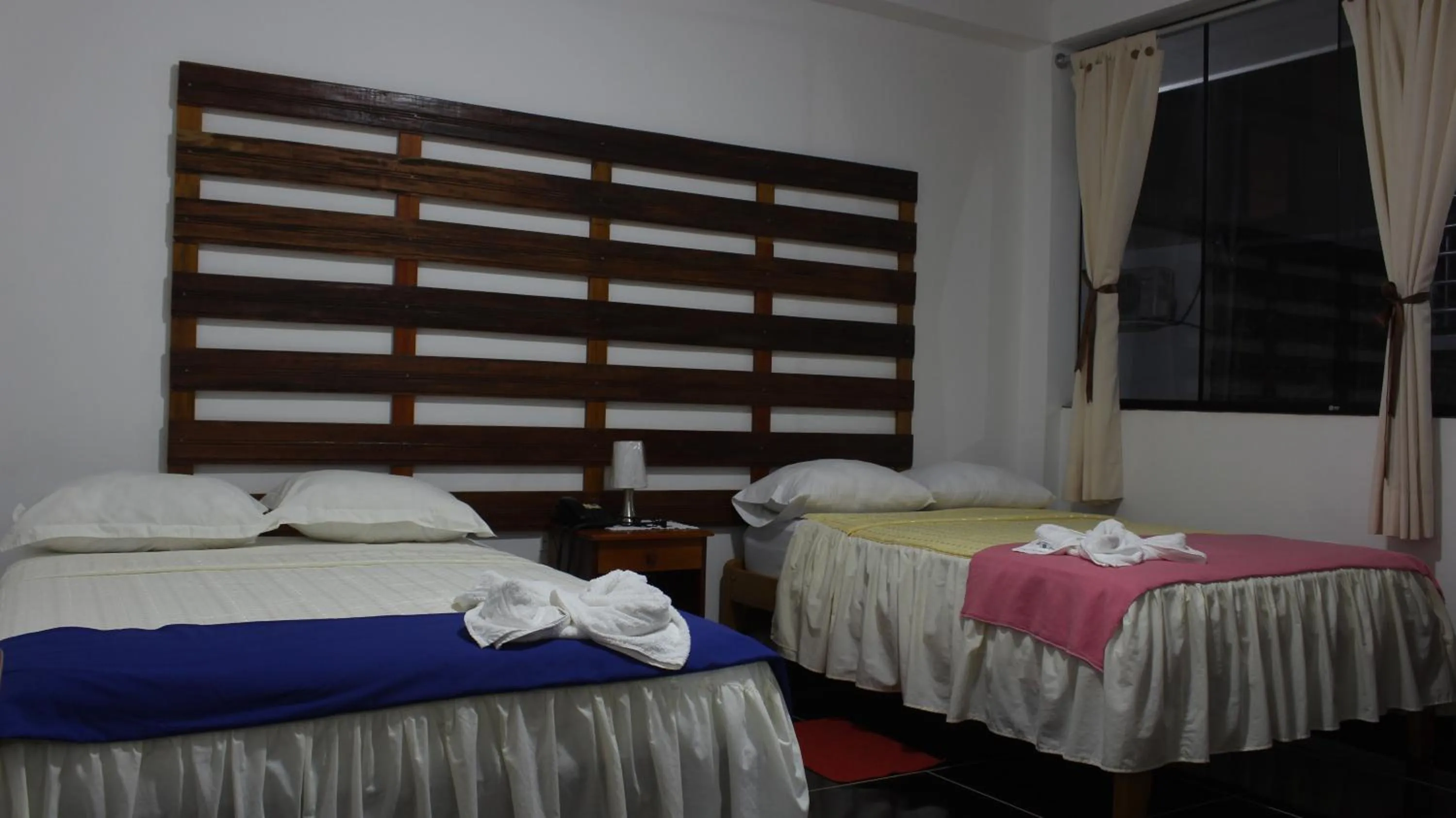 Bed in Hotel Rulman