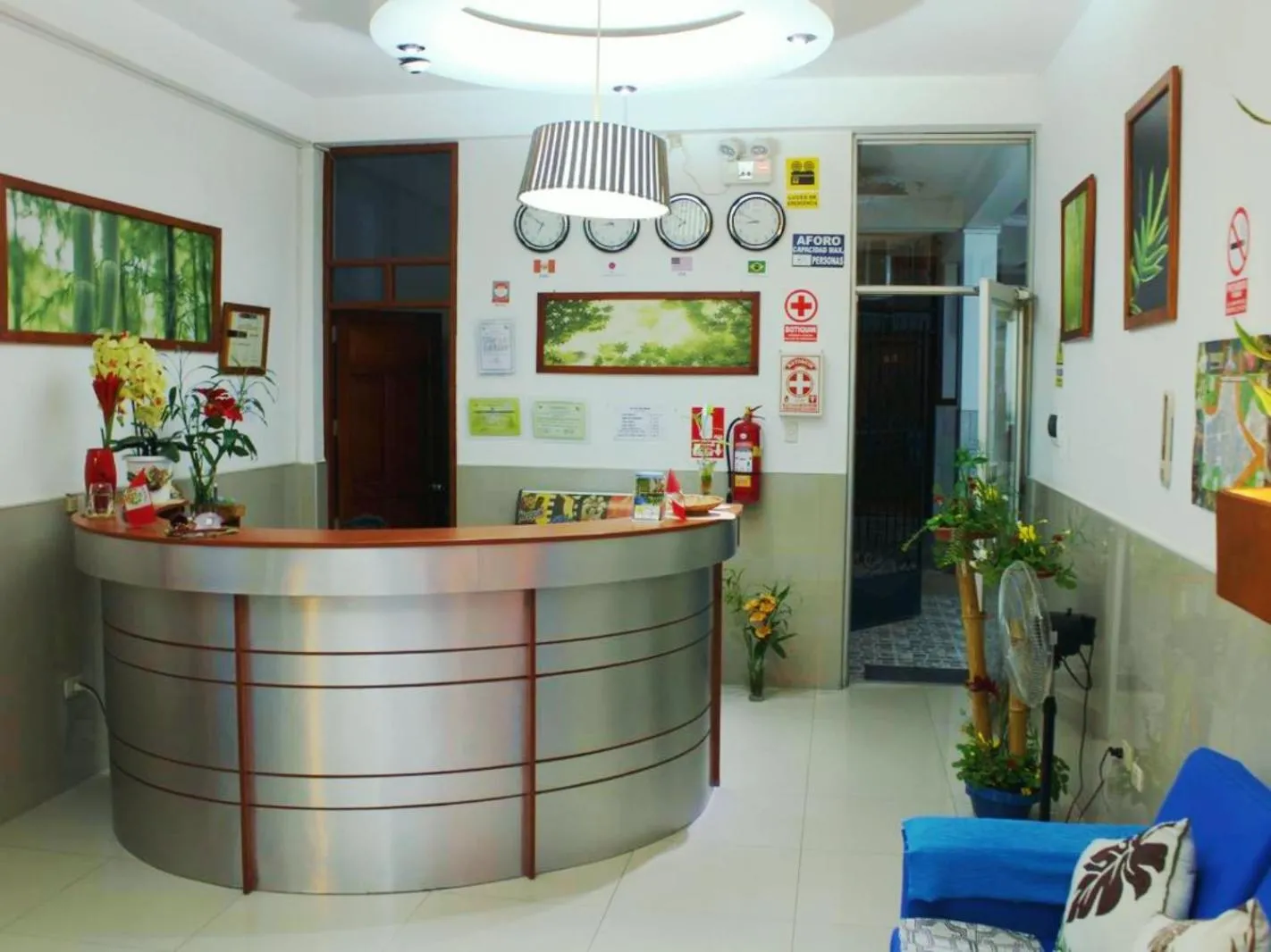 Lobby or reception in Hotel Rulman
