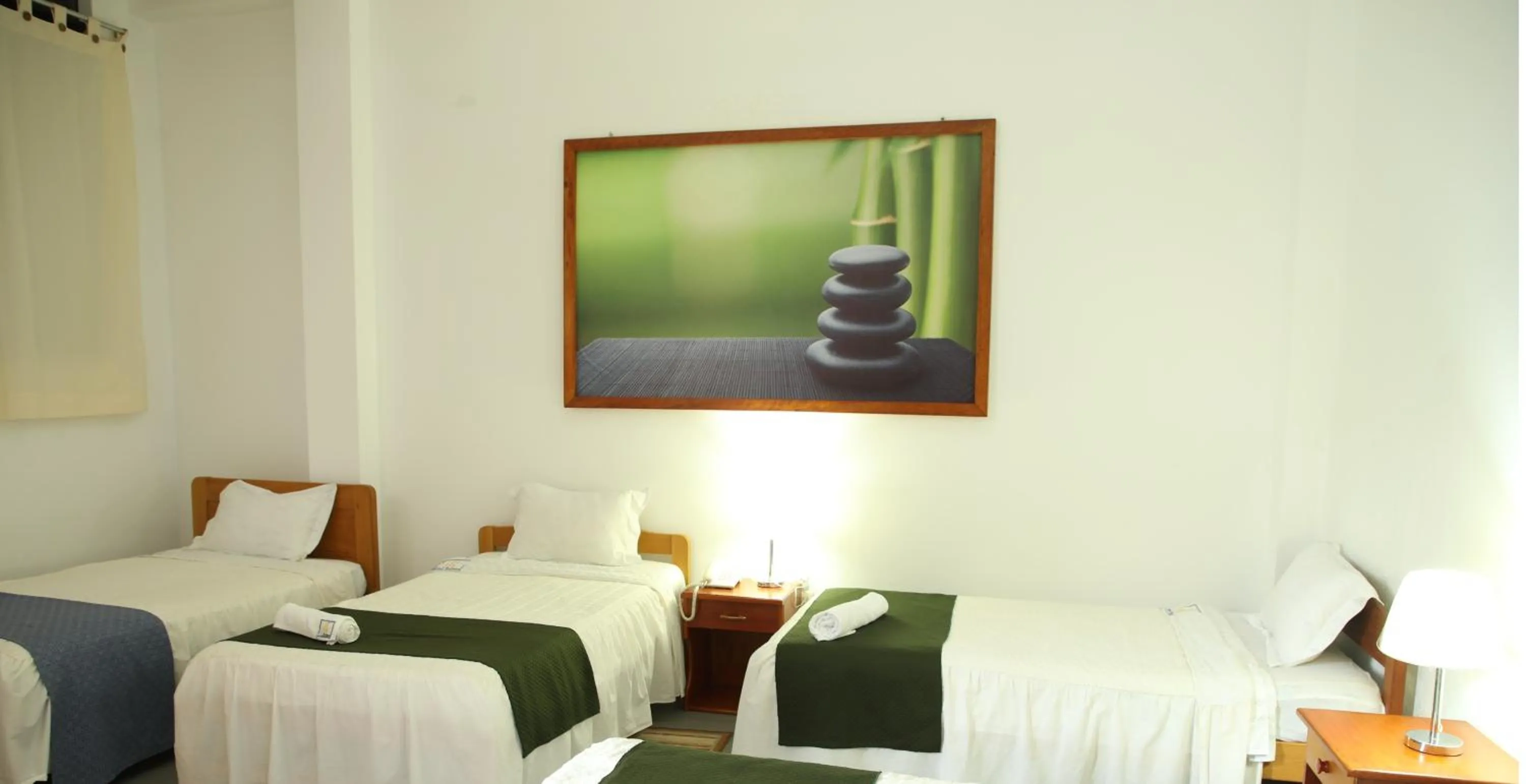 Bed in Hotel Rulman