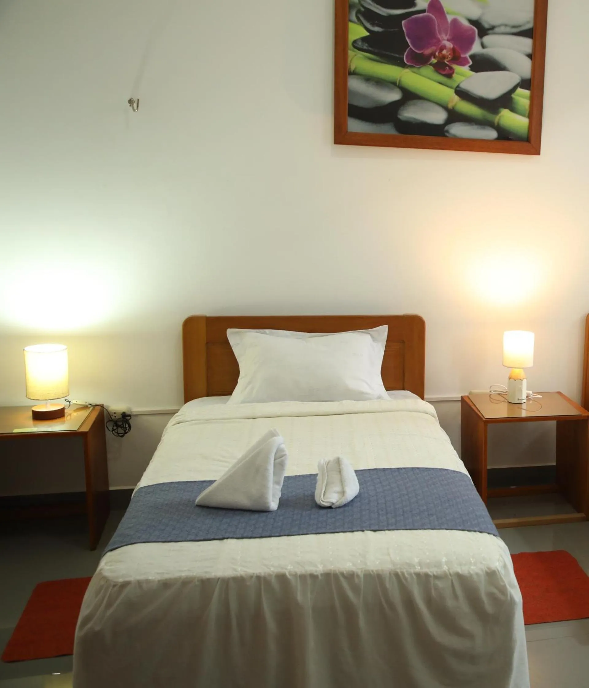 Bed in Hotel Rulman