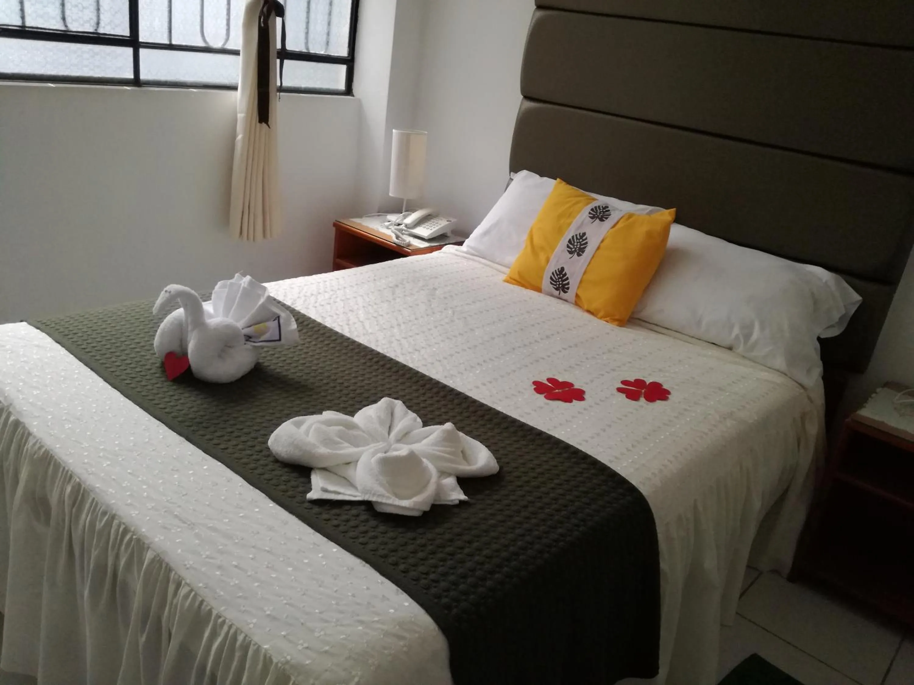 Bed in Hotel Rulman