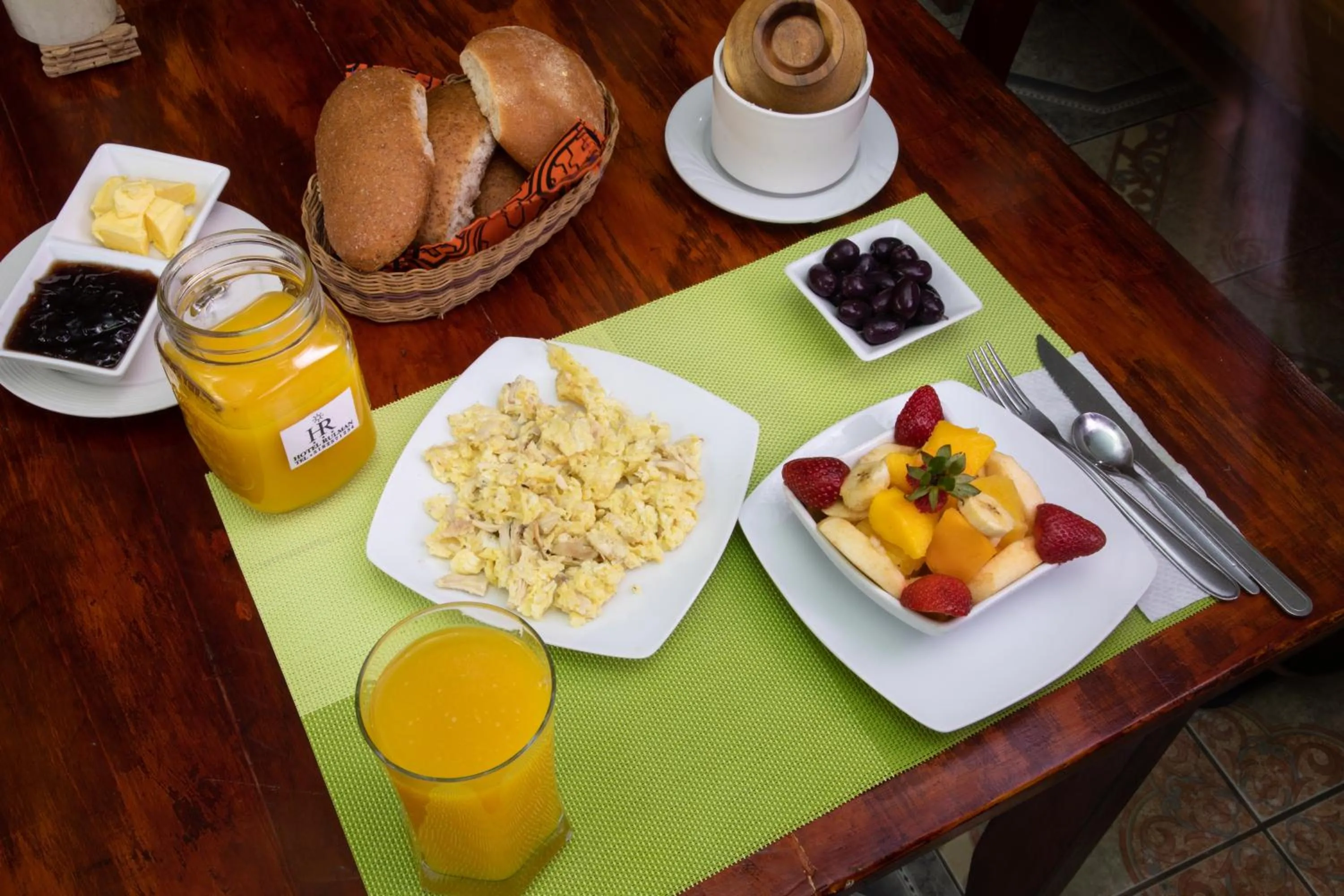 Breakfast in Hotel Rulman