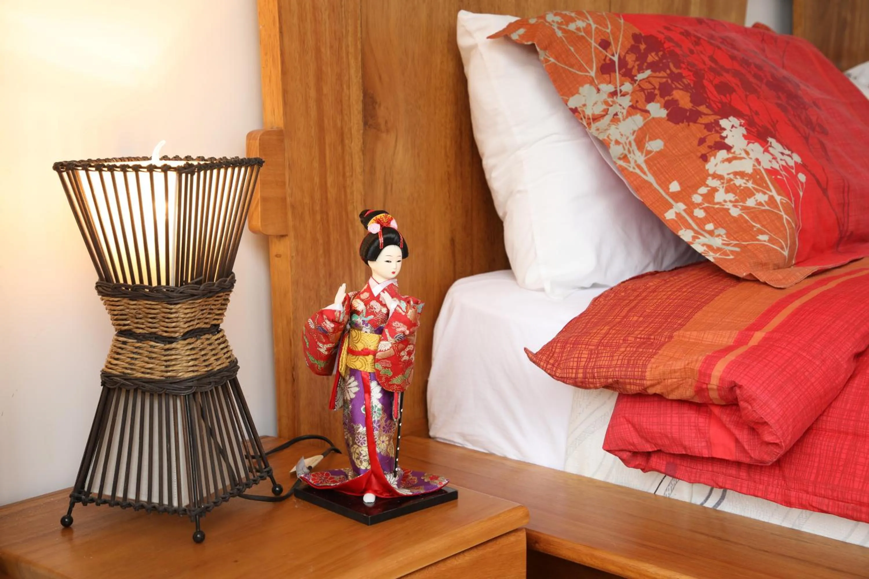 Bed in Hotel Rulman