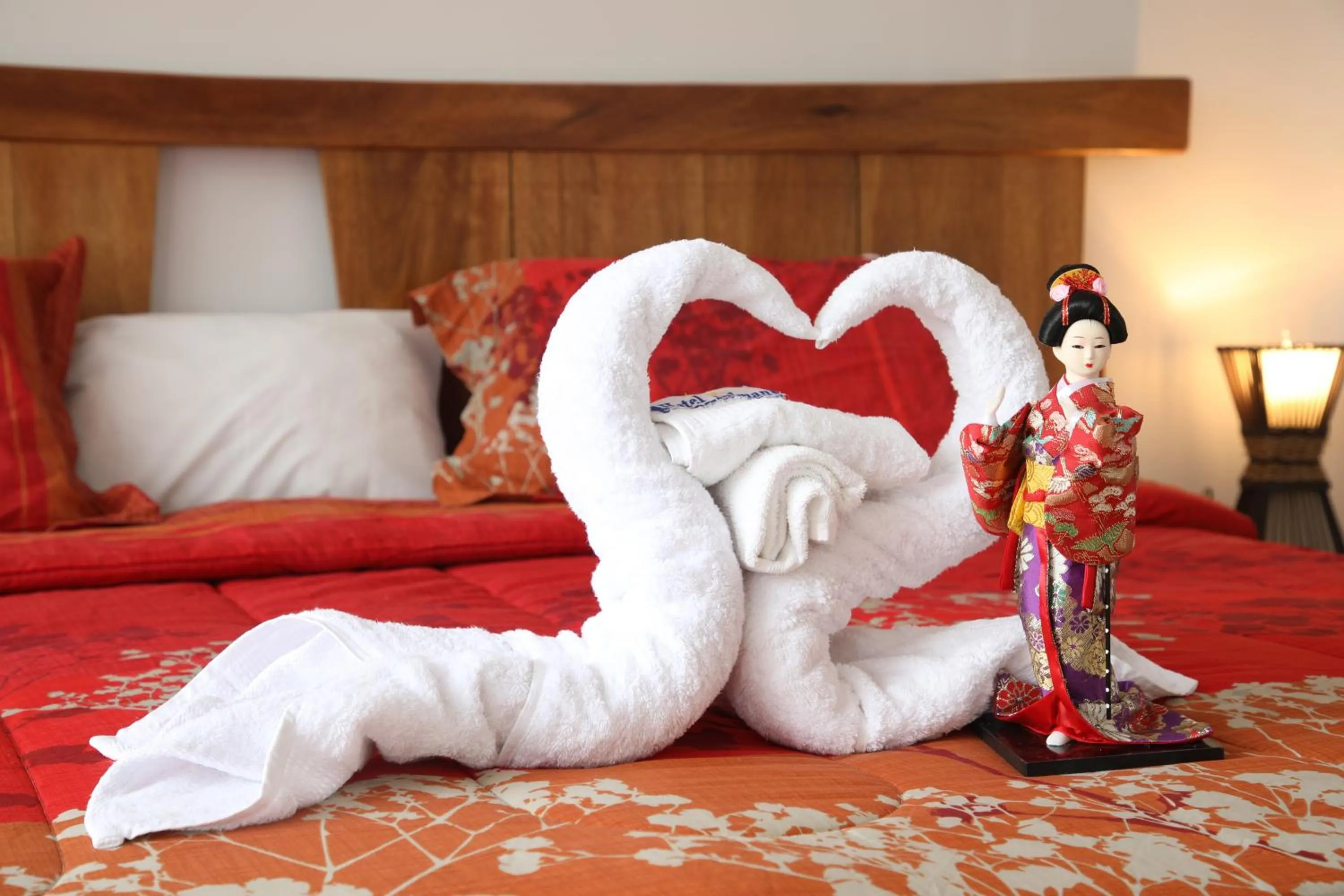 Bed in Hotel Rulman