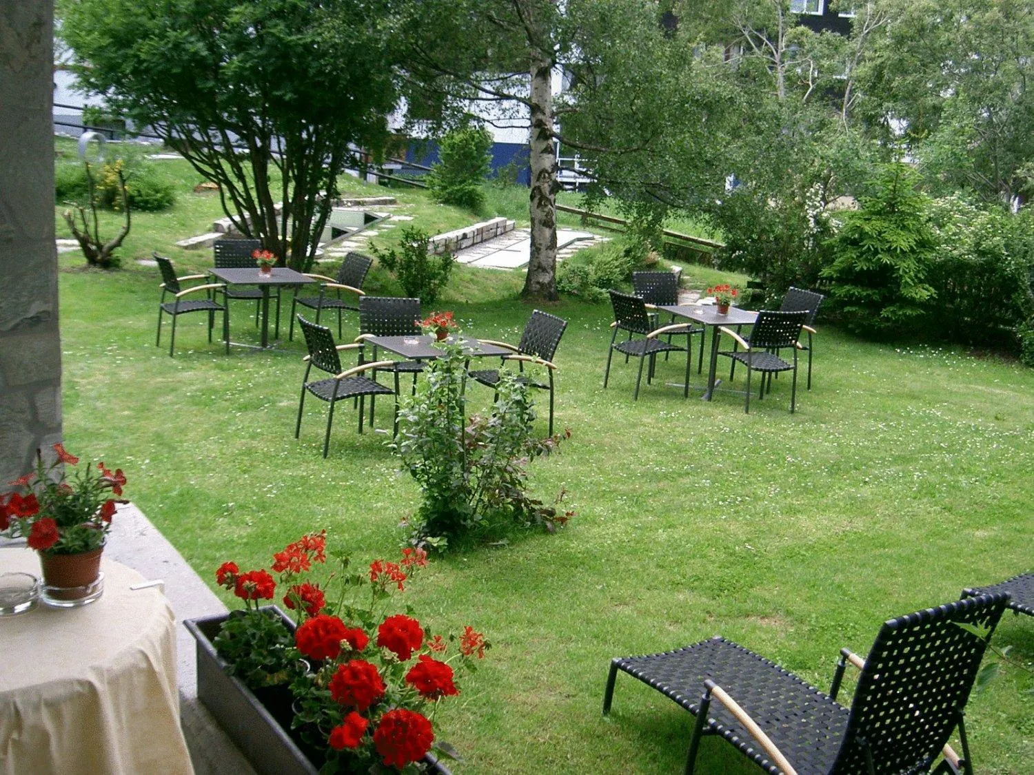 Summer, Garden in Hotel Dufour Chalet - Adults only