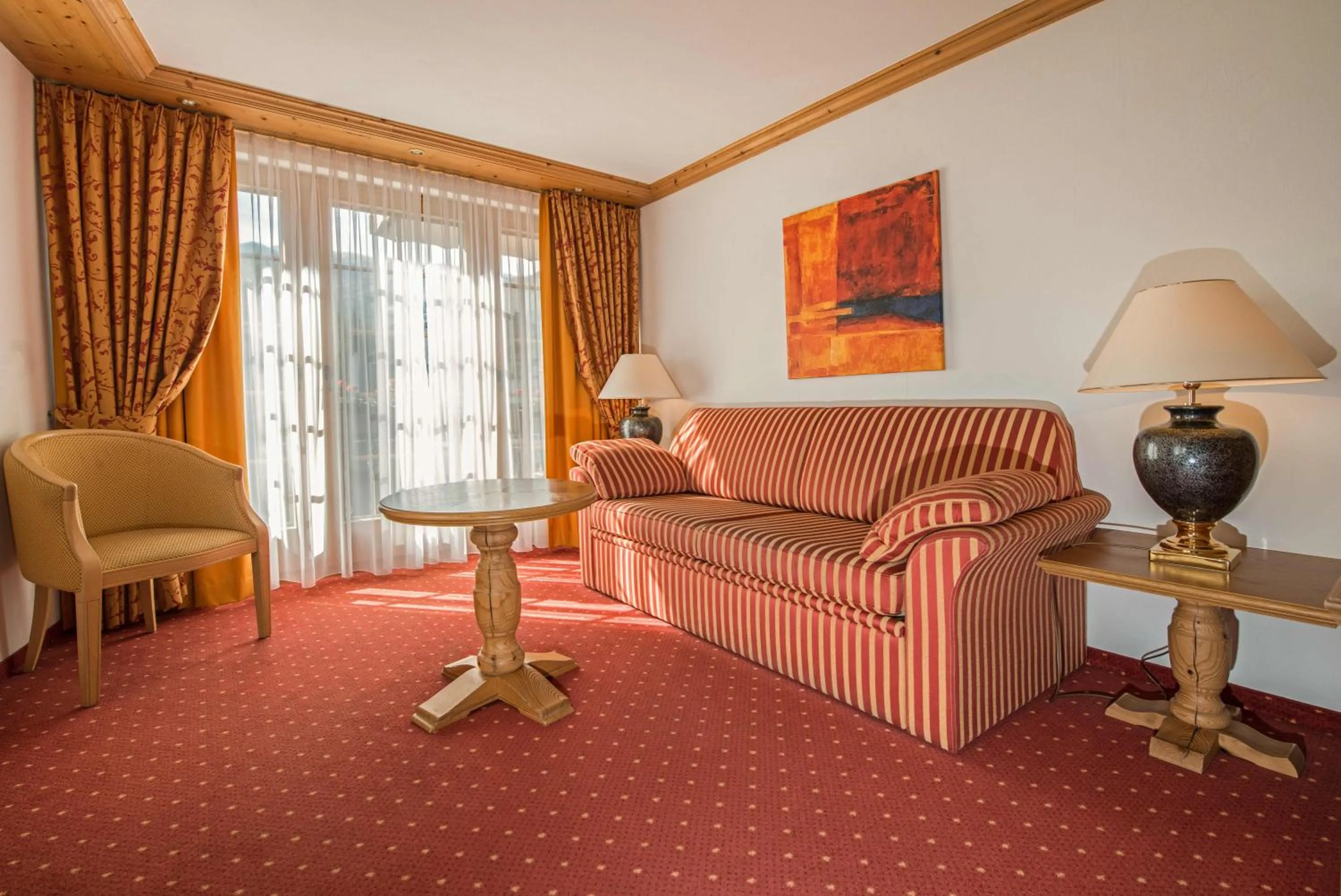 Seating Area in Hotel Dufour Chalet - Adults only