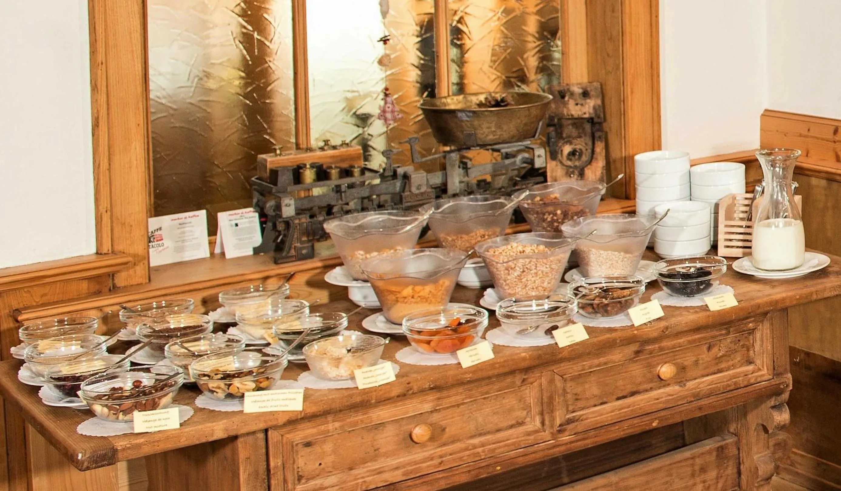 Food close-up in Hotel Dufour Chalet - Adults only