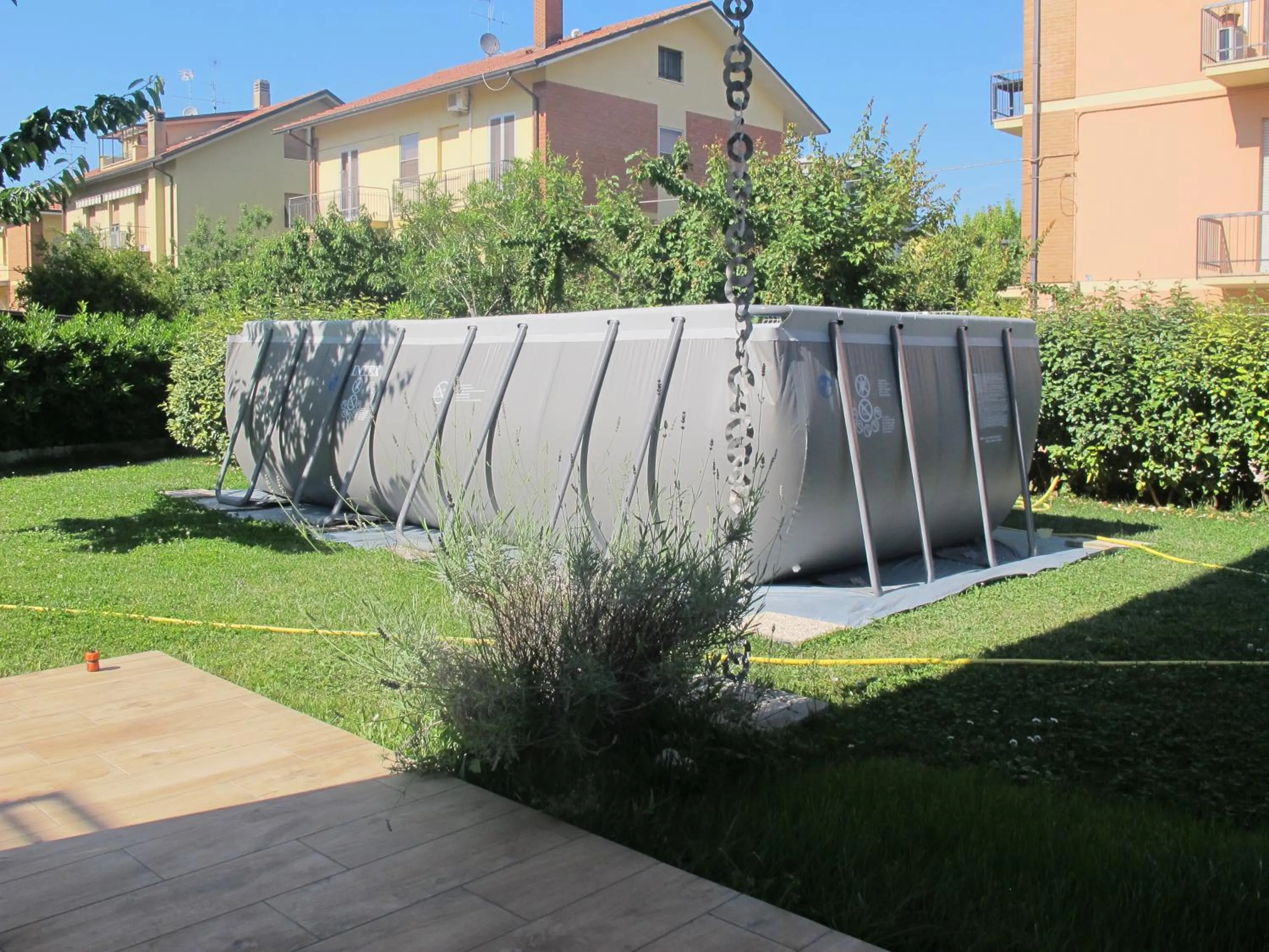Swimming pool in B&B Baratoff