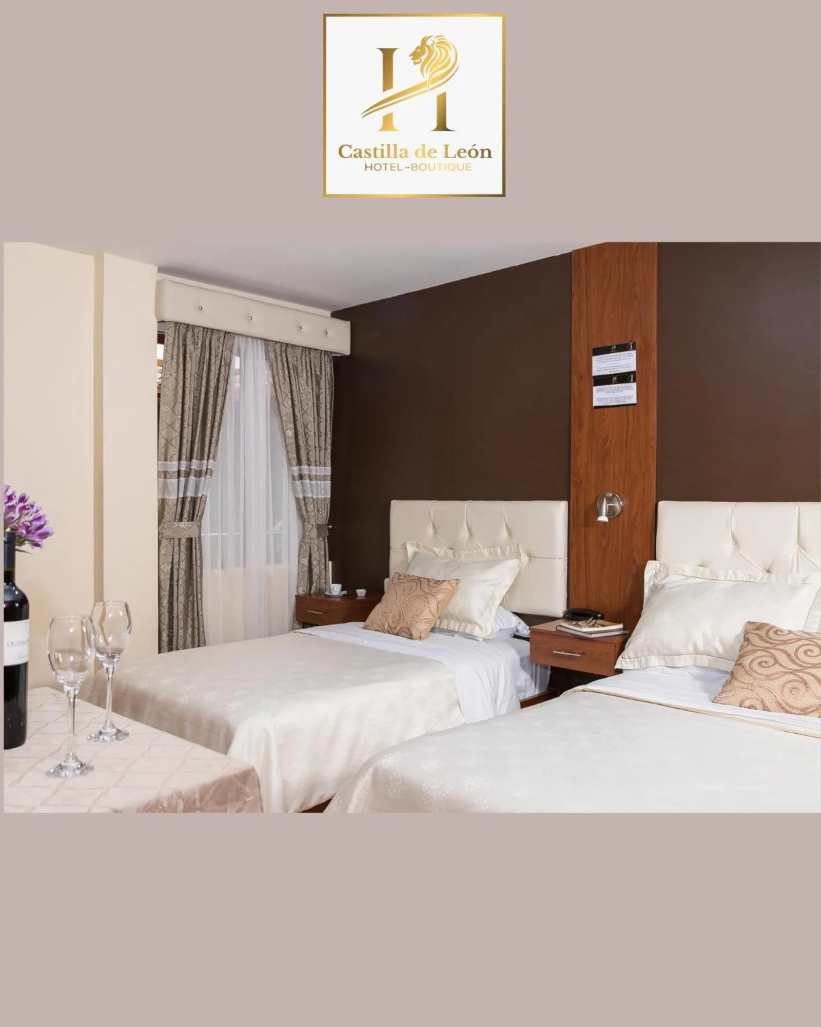 Bed in Hotel Boutique Castilla de Leòn