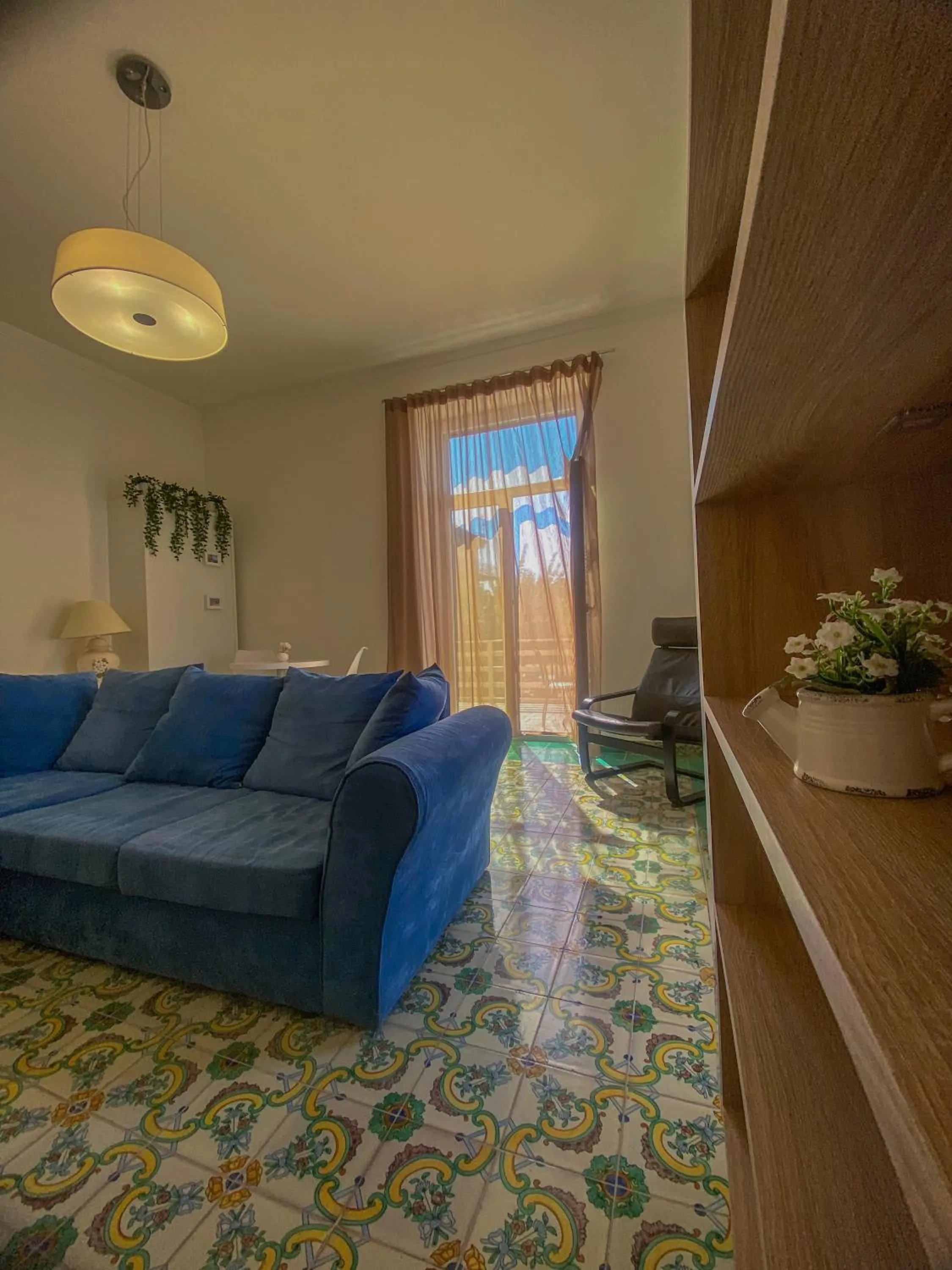 Living room in Le Oreadi