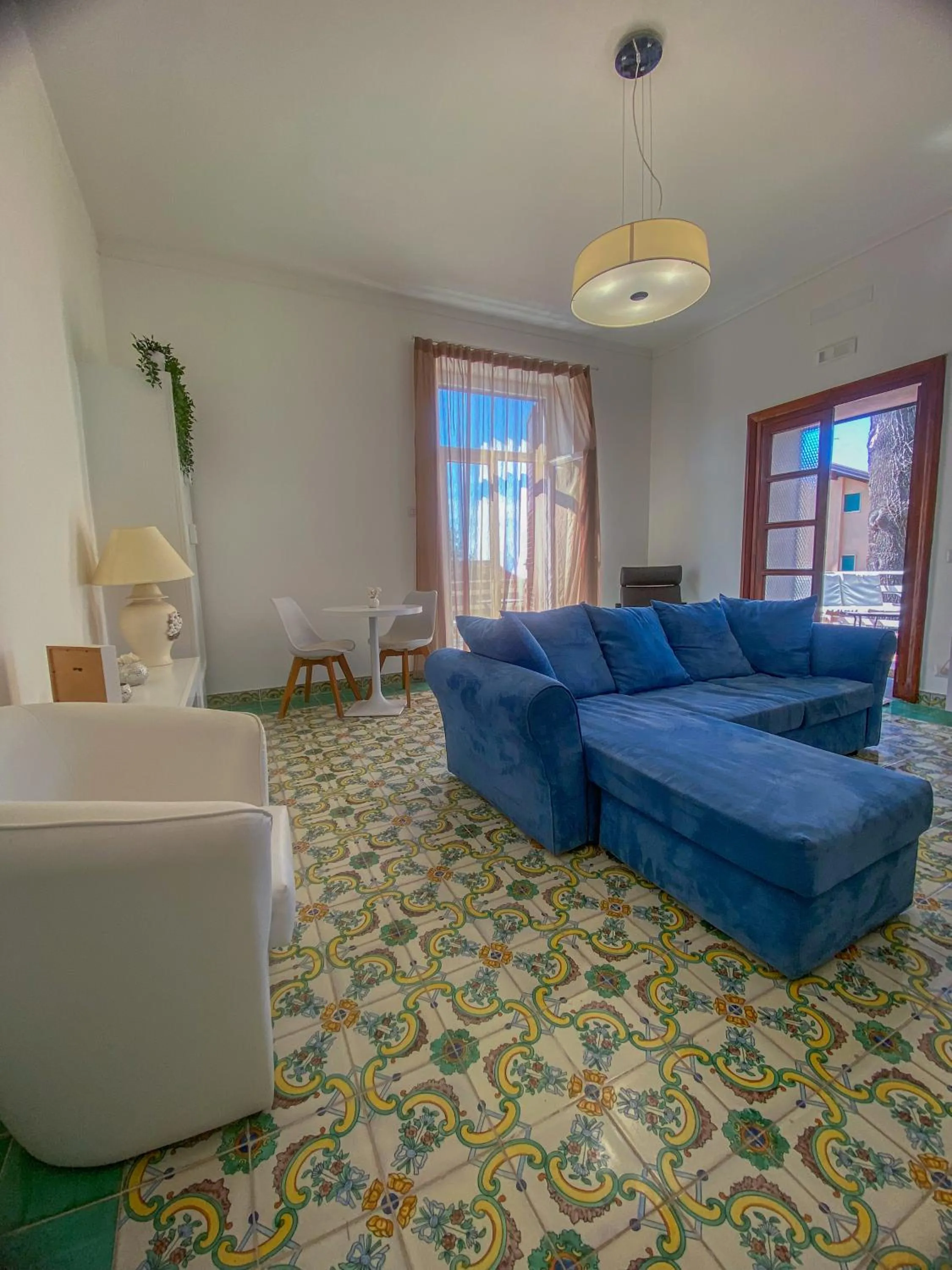 Living room in Le Oreadi