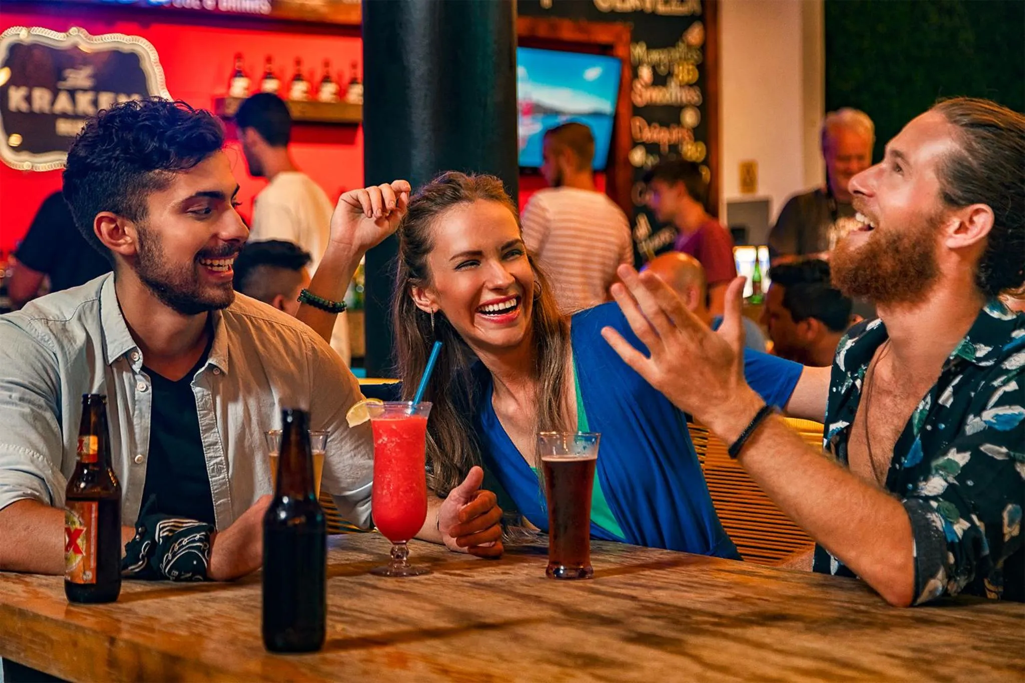 Lounge or bar in Nomads Hotel & Rooftop Pool Cancun