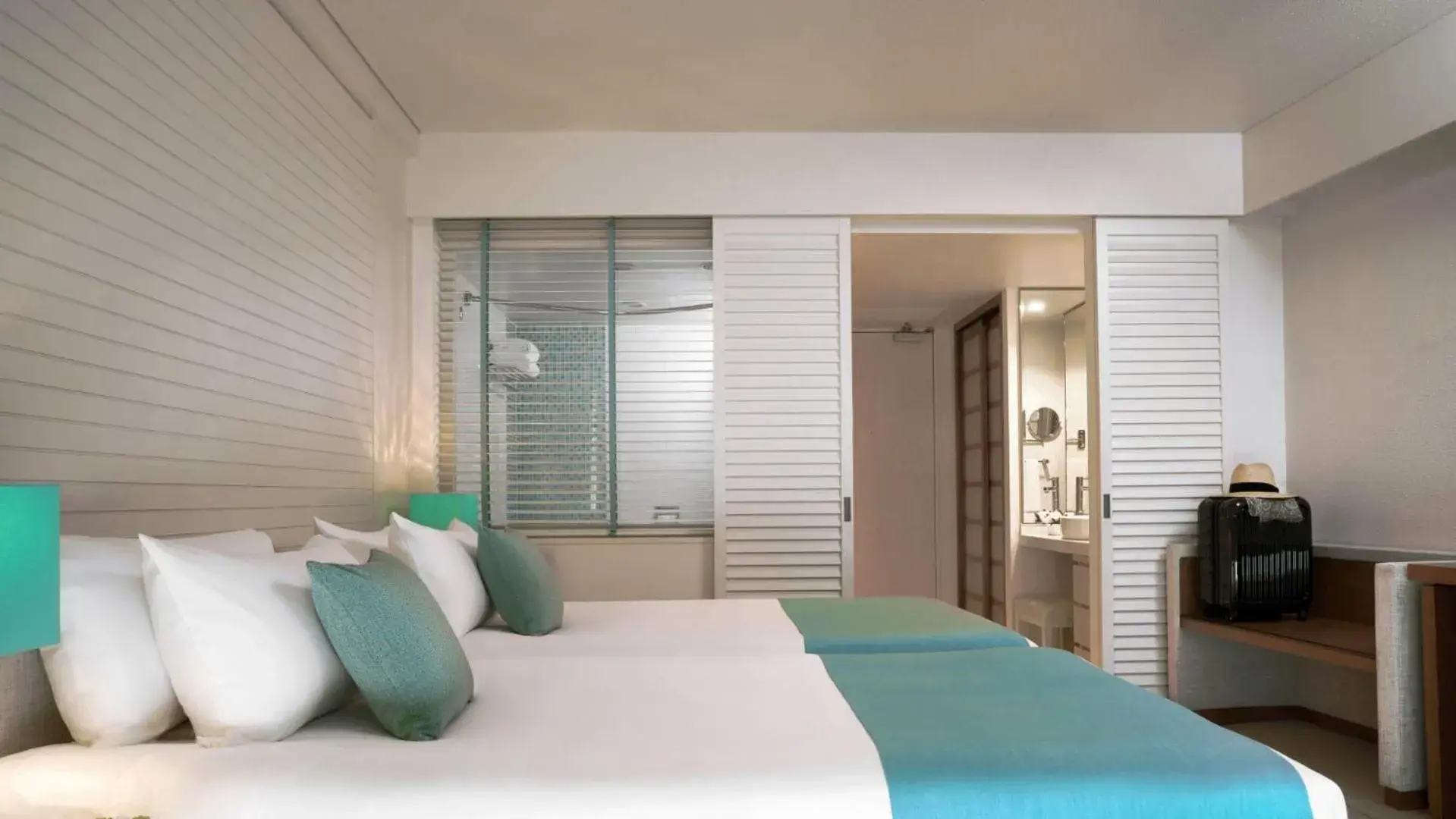 Photo of the whole room, Bed in ANA InterContinental Manza Beach Resort by IHG Photo of the whole room, Bed in ANA InterContinental Manza Beach Resort by IHG