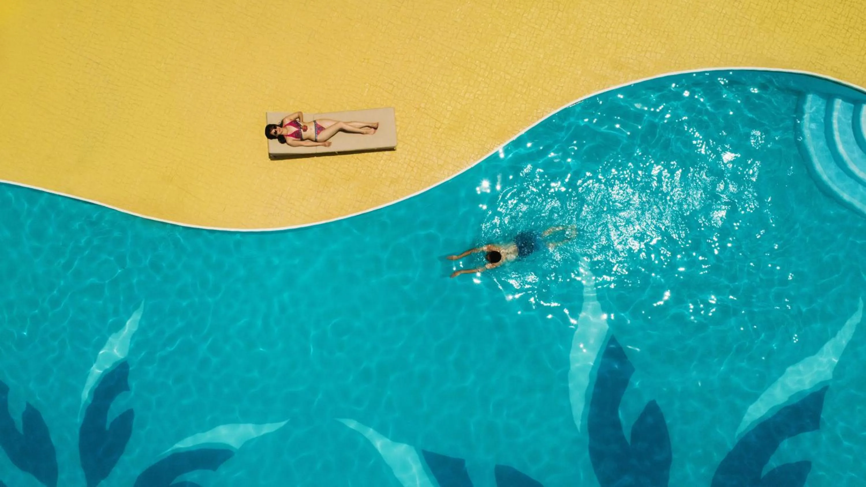 Swimming pool in ANA InterContinental Manza Beach Resort by IHG